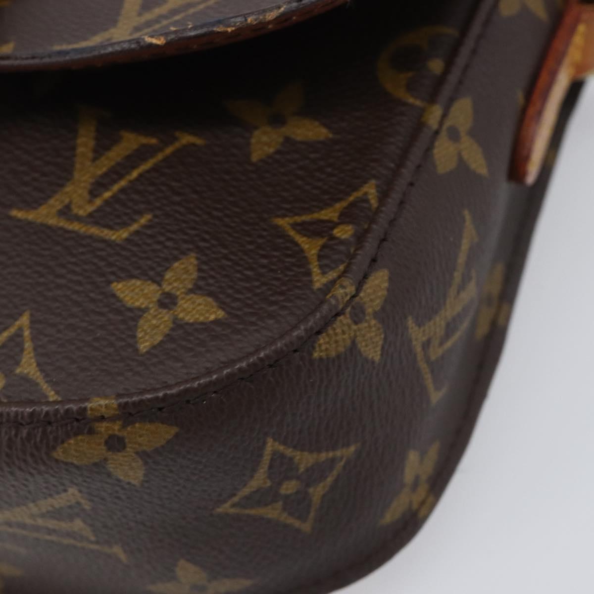 LOUIS VUITTON Monogram Saint Cloud PM Shoulder Bag M51244 LV Auth BA16135