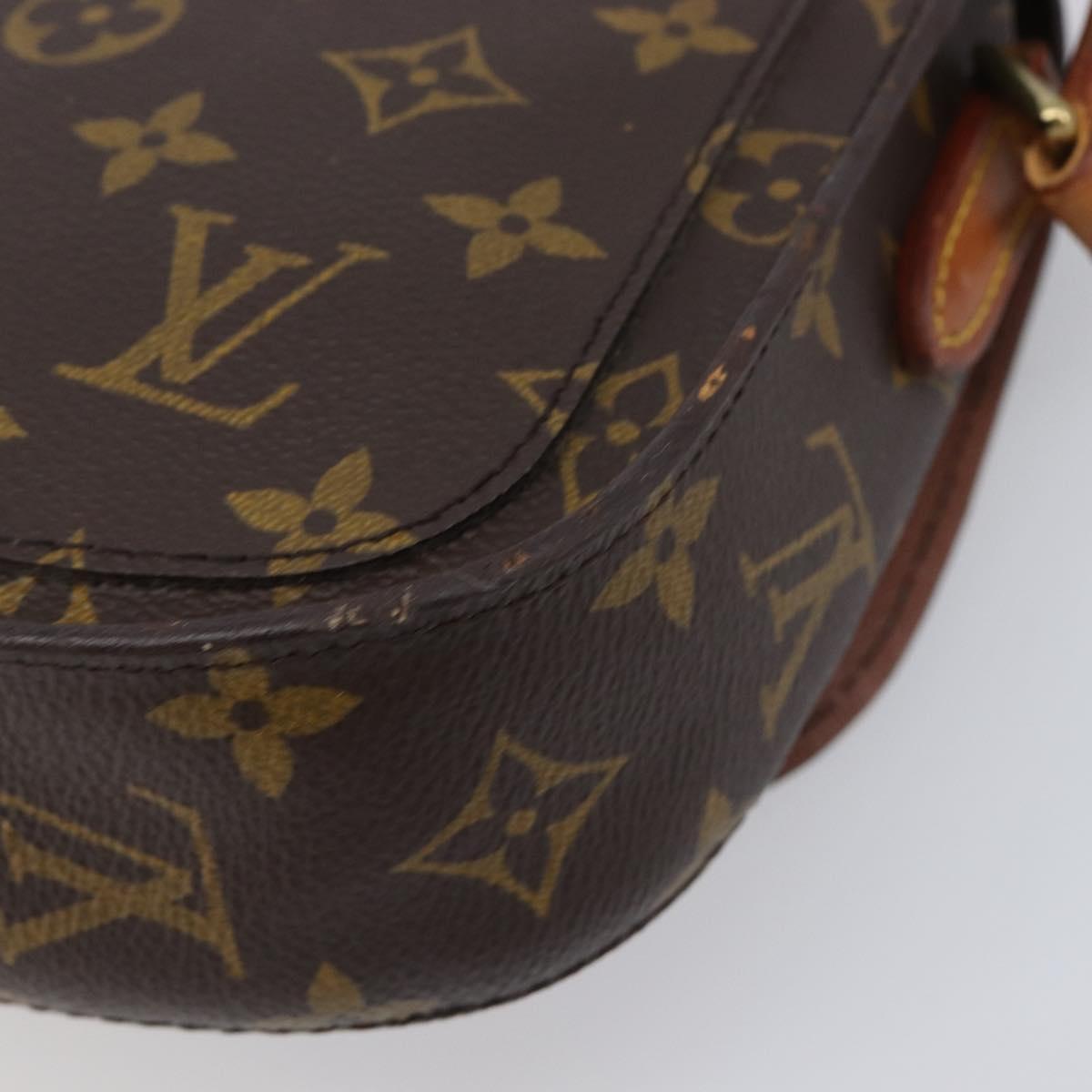 LOUIS VUITTON Monogram Saint Cloud PM Shoulder Bag M51244 LV Auth BA16135