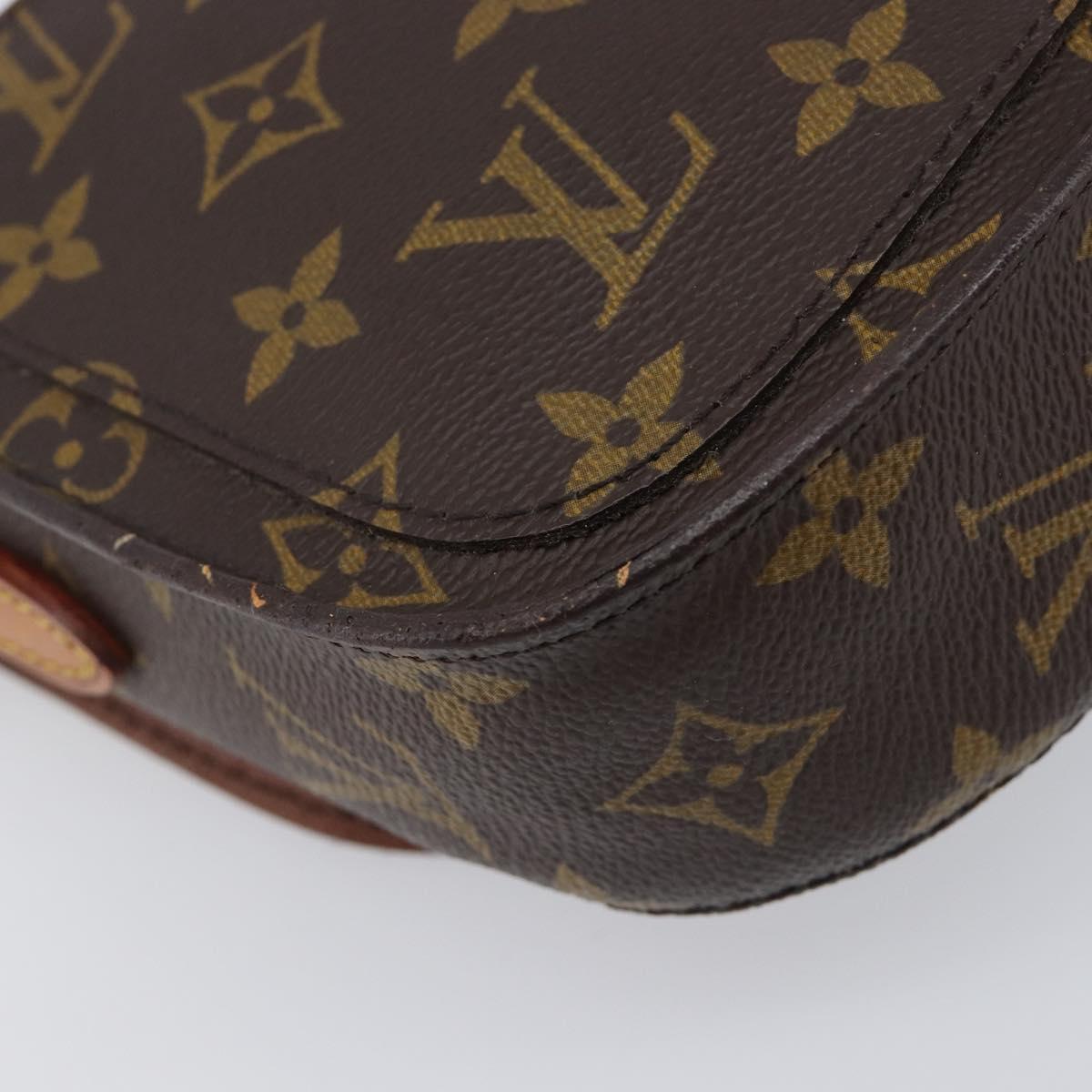 LOUIS VUITTON Monogram Saint Cloud PM Shoulder Bag M51244 LV Auth BA16135