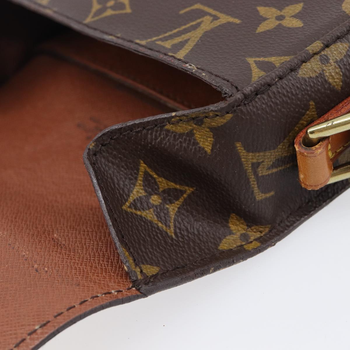LOUIS VUITTON Monogram Saint Cloud PM Shoulder Bag M51244 LV Auth BA16135