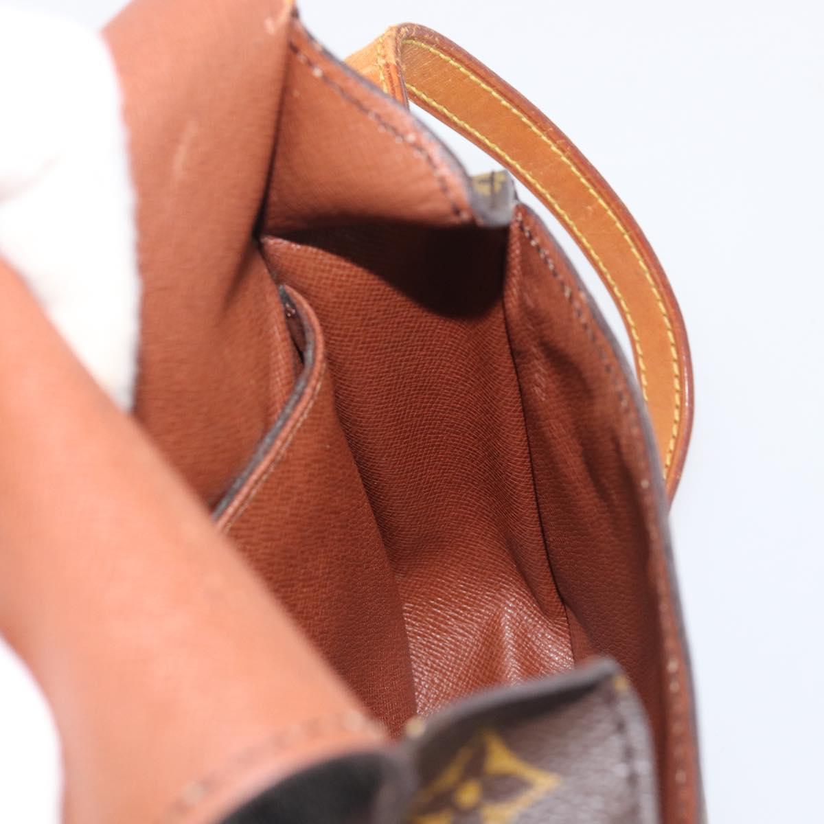 LOUIS VUITTON Monogram Saint Cloud PM Shoulder Bag M51244 LV Auth BA16135