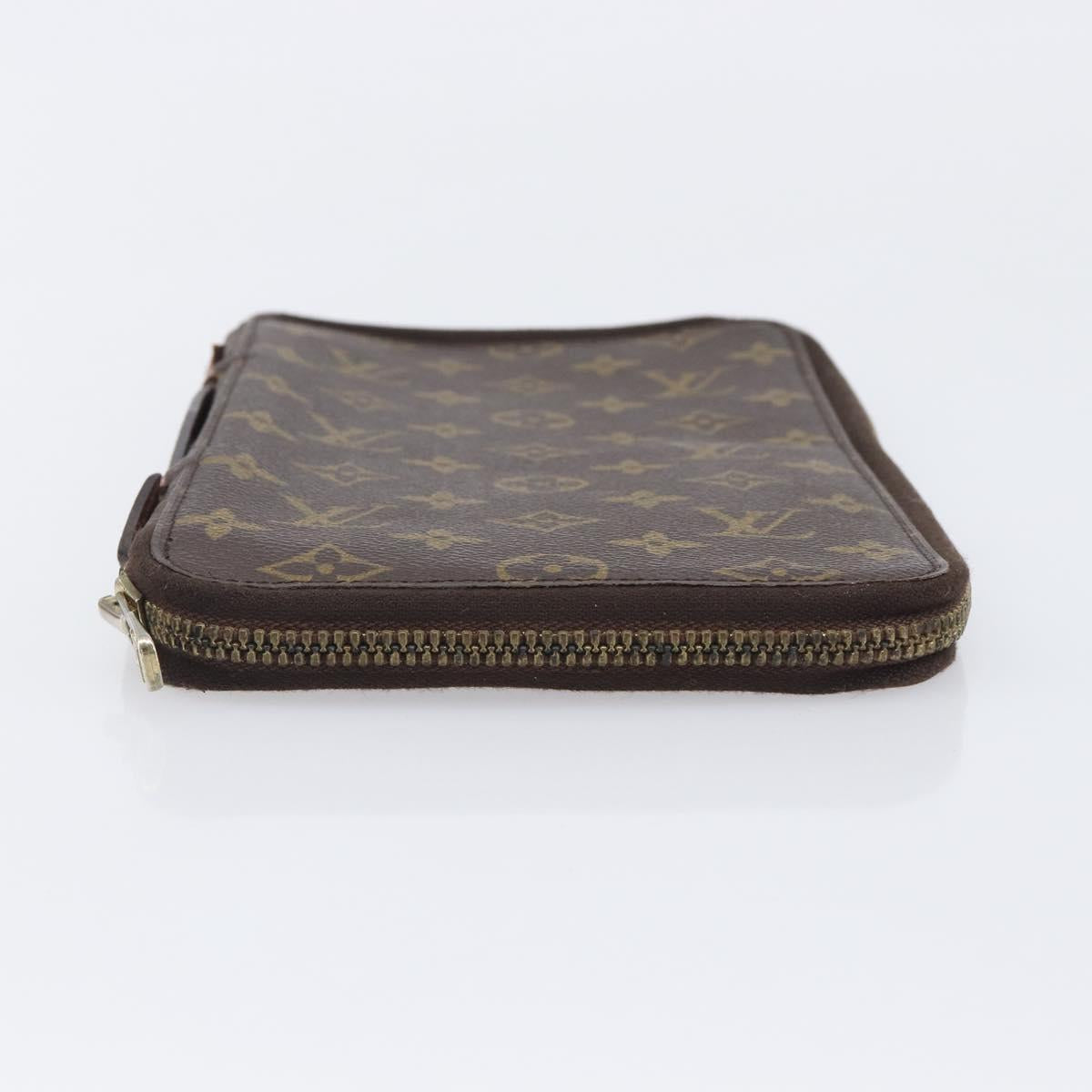 LOUIS VUITTON Monogram Organizer De Voyage Travel Case M60119 LV Auth BA16136