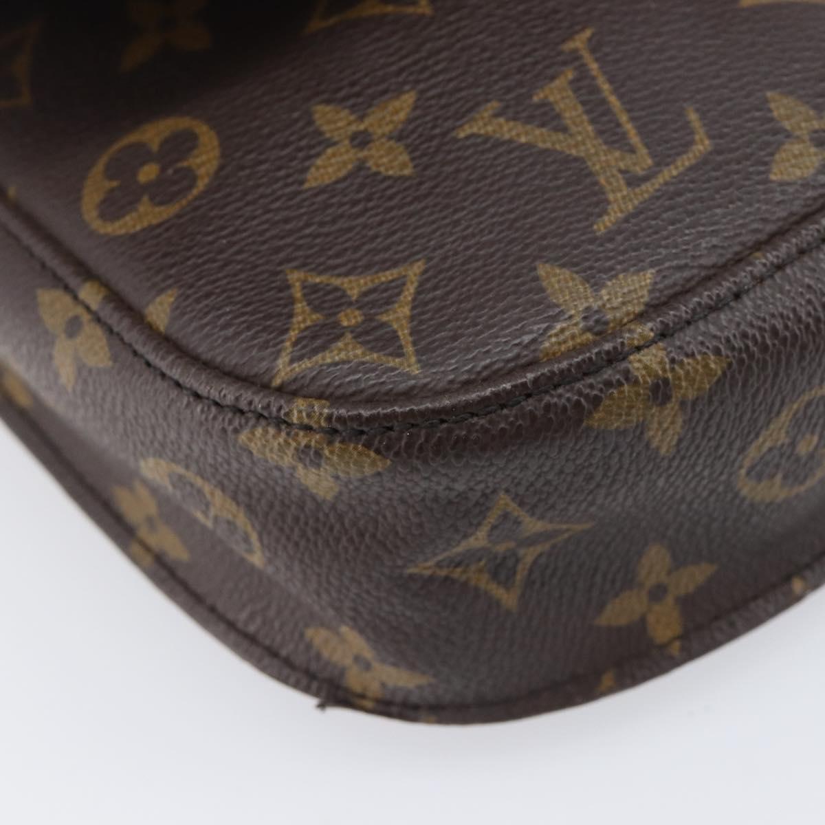 LOUIS VUITTON Monogram Saint Cloud MM Shoulder Bag M51243 LV Auth BA16137