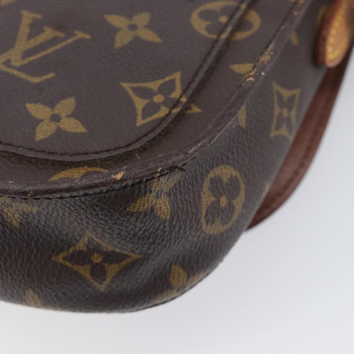 LOUIS VUITTON Monogram Saint Cloud MM Shoulder Bag M51243 LV Auth BA16137