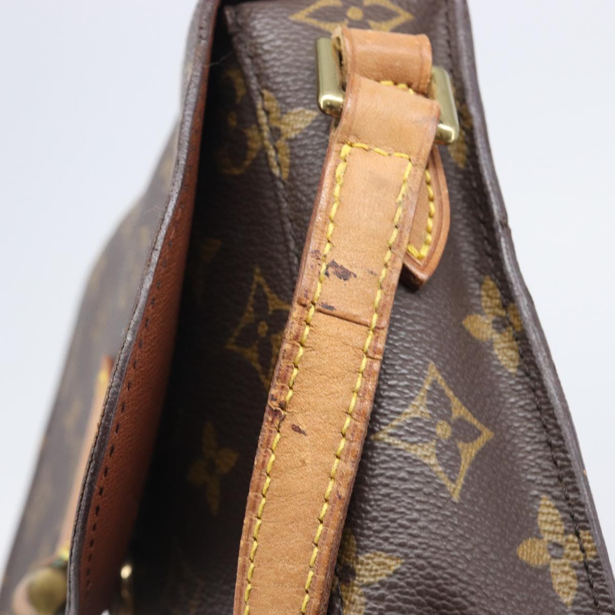 LOUIS VUITTON Monogram Saint Cloud MM Shoulder Bag M51243 LV Auth BA16137
