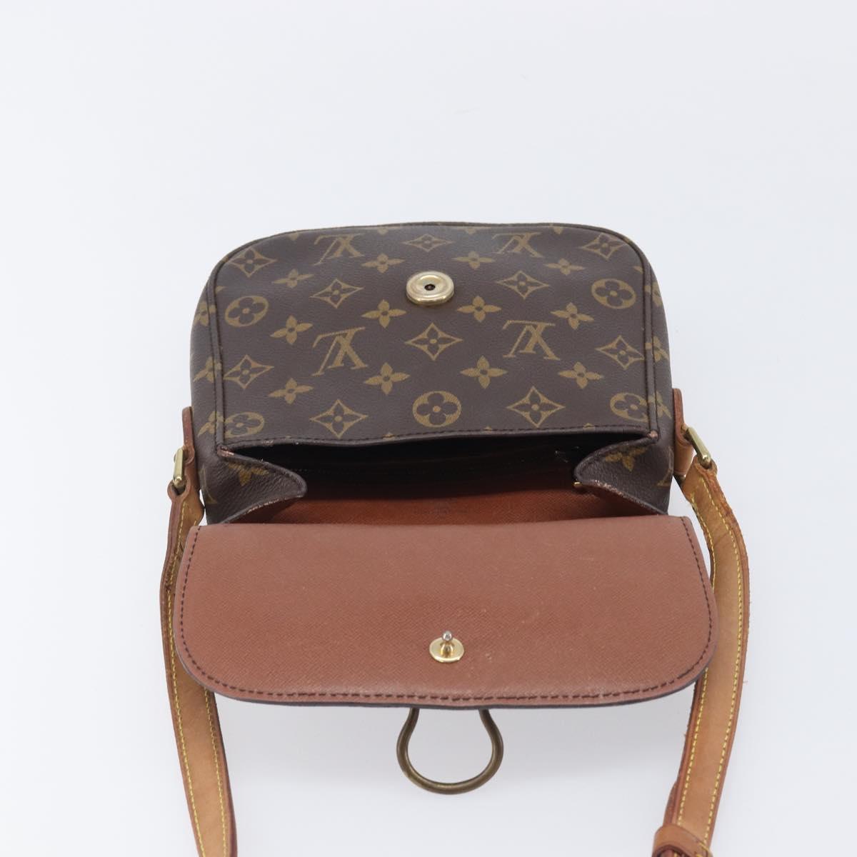 LOUIS VUITTON Monogram Saint Cloud MM Shoulder Bag M51243 LV Auth BA16137