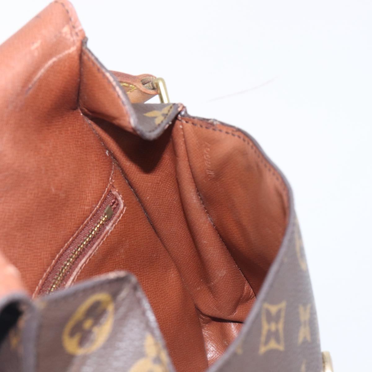 LOUIS VUITTON Monogram Saint Cloud MM Shoulder Bag M51243 LV Auth BA16137