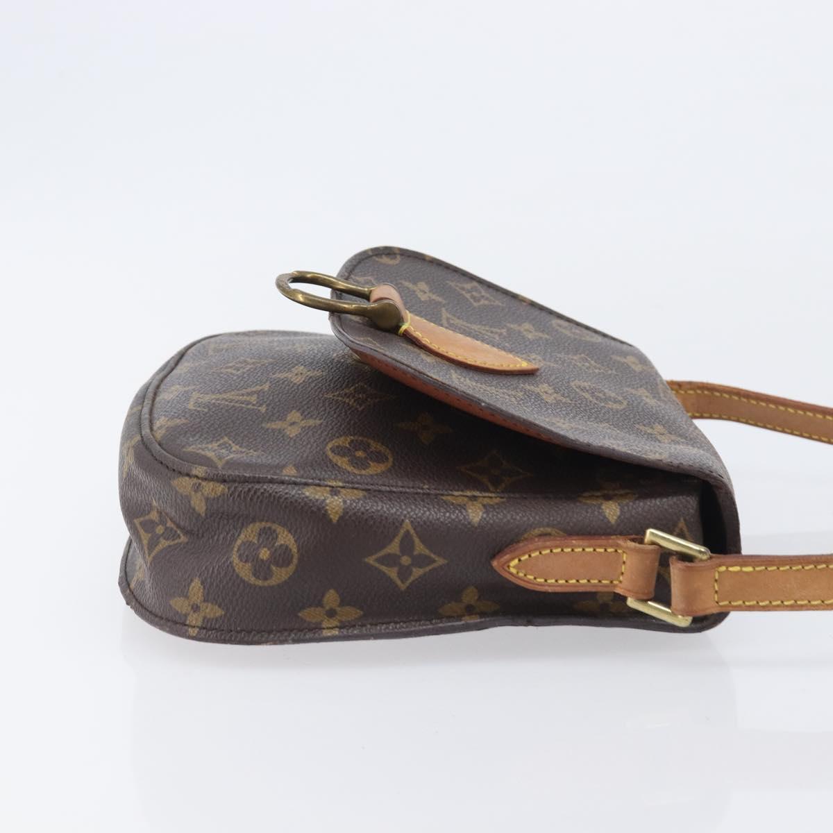 LOUIS VUITTON Monogram Saint Cloud MM Shoulder Bag M51243 LV Auth BA16137