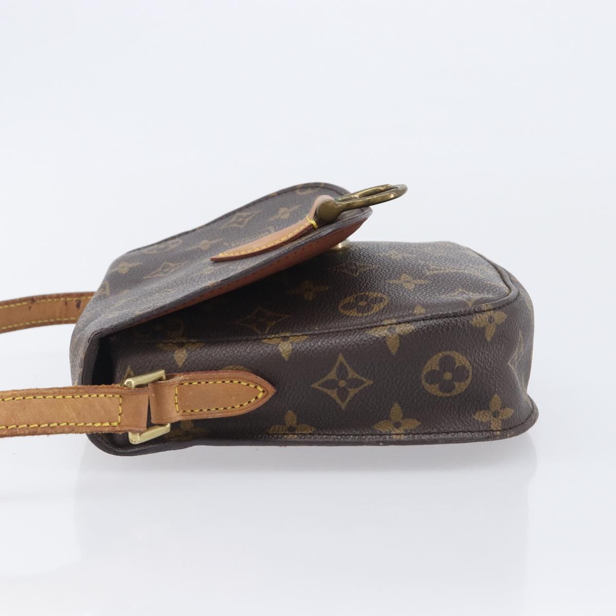 LOUIS VUITTON Monogram Saint Cloud MM Shoulder Bag M51243 LV Auth BA16137