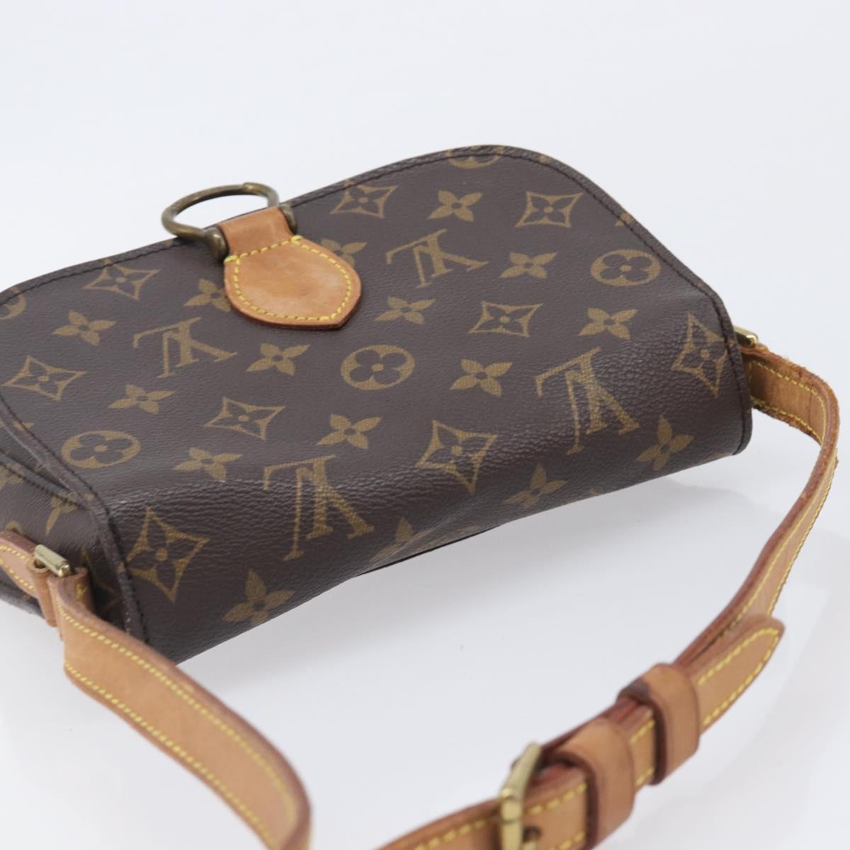 LOUIS VUITTON Monogram Saint Cloud MM Shoulder Bag M51243 LV Auth BA16137
