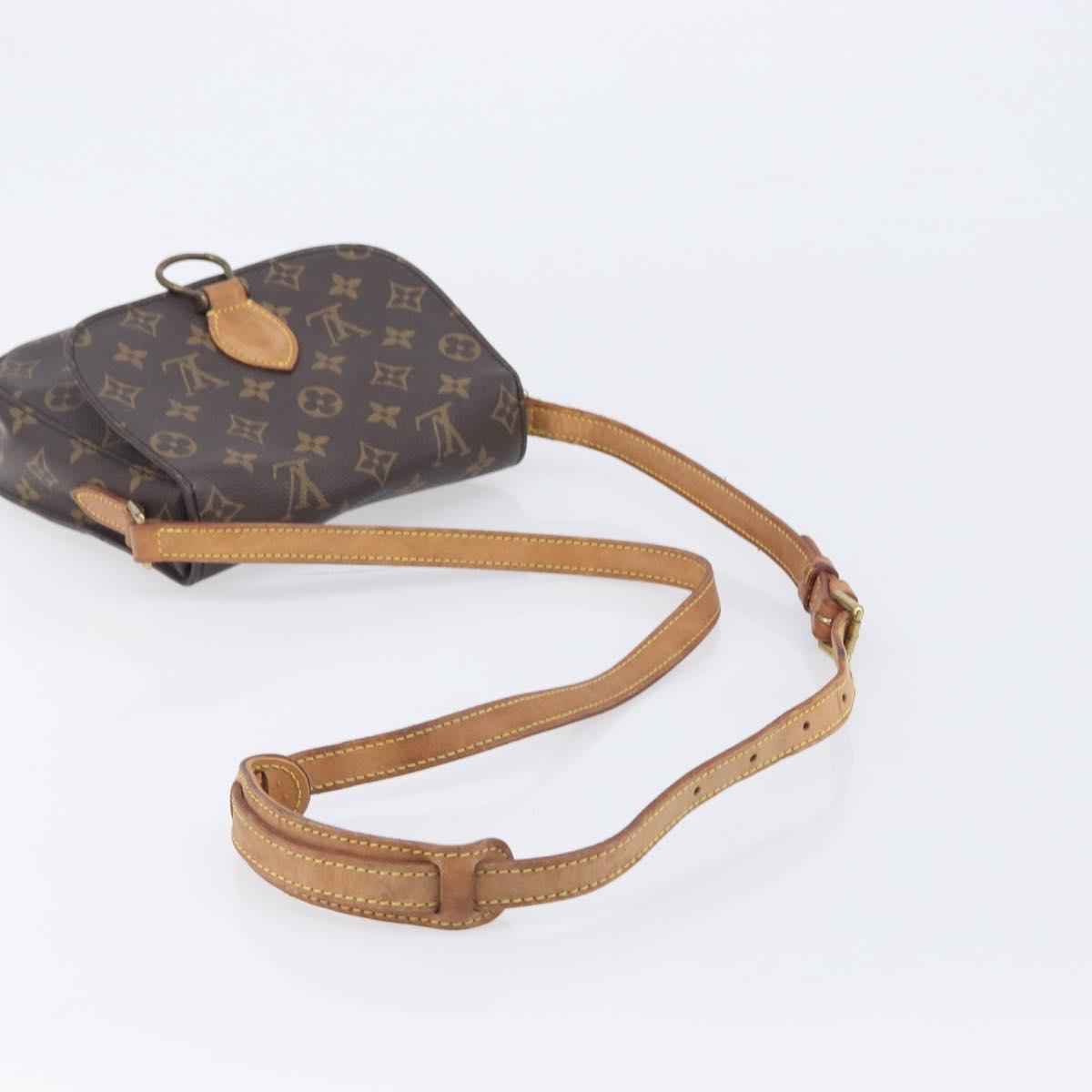 LOUIS VUITTON Monogram Saint Cloud MM Shoulder Bag M51243 LV Auth BA16137