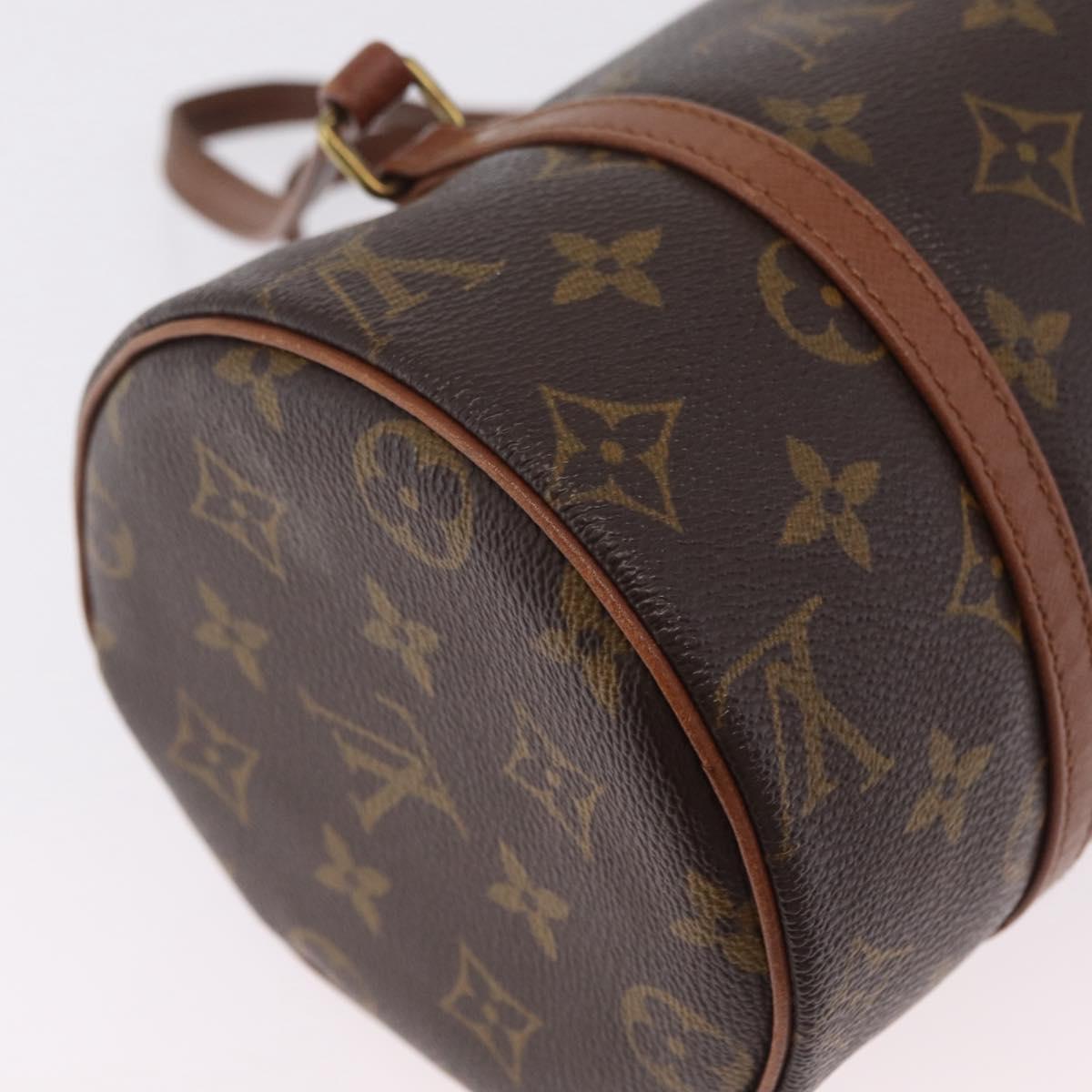 LOUIS VUITTON Monogram Papillon 26 Hand Bag Vintage M51366 LV Auth BA16142