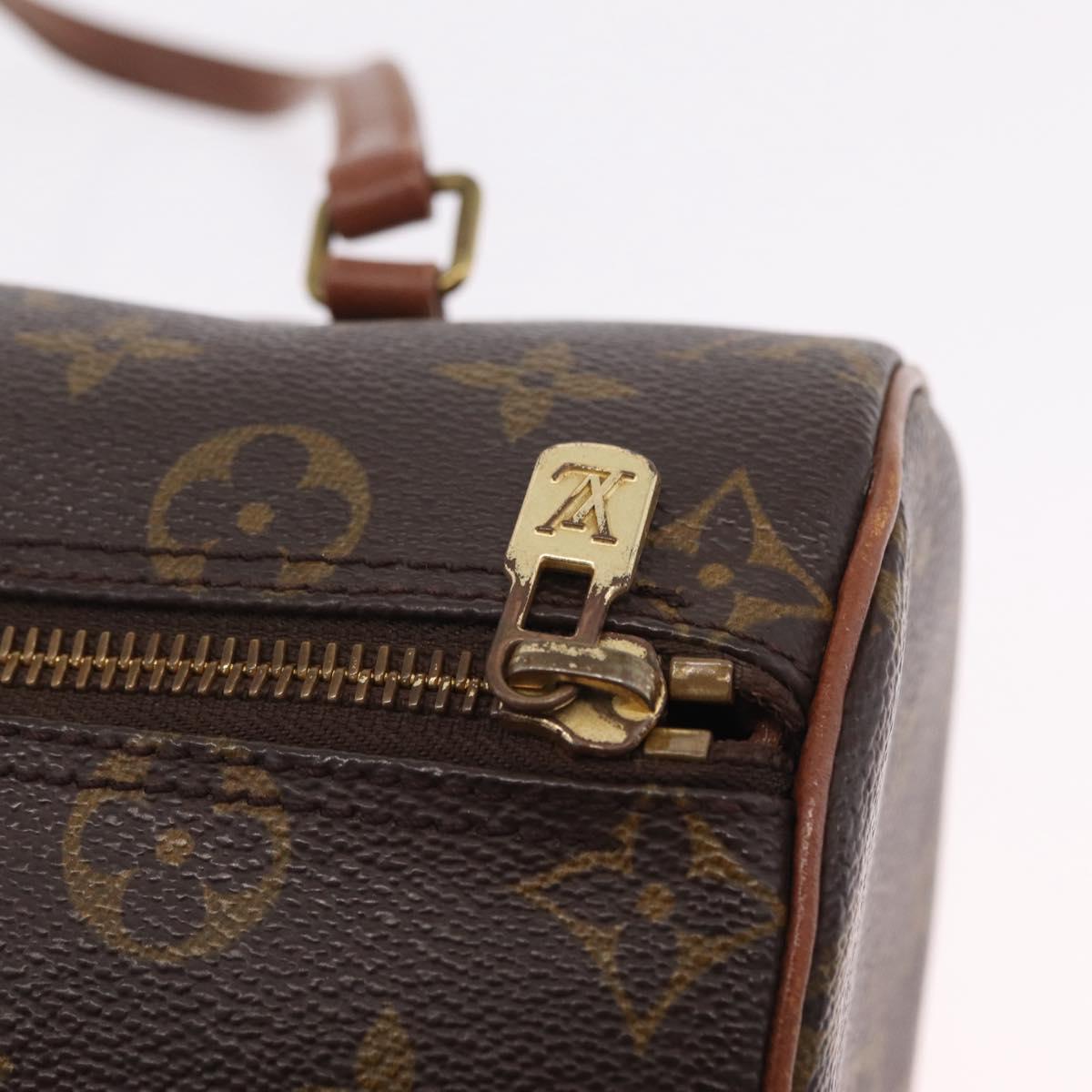 LOUIS VUITTON Monogram Papillon 26 Hand Bag Vintage M51366 LV Auth BA16142