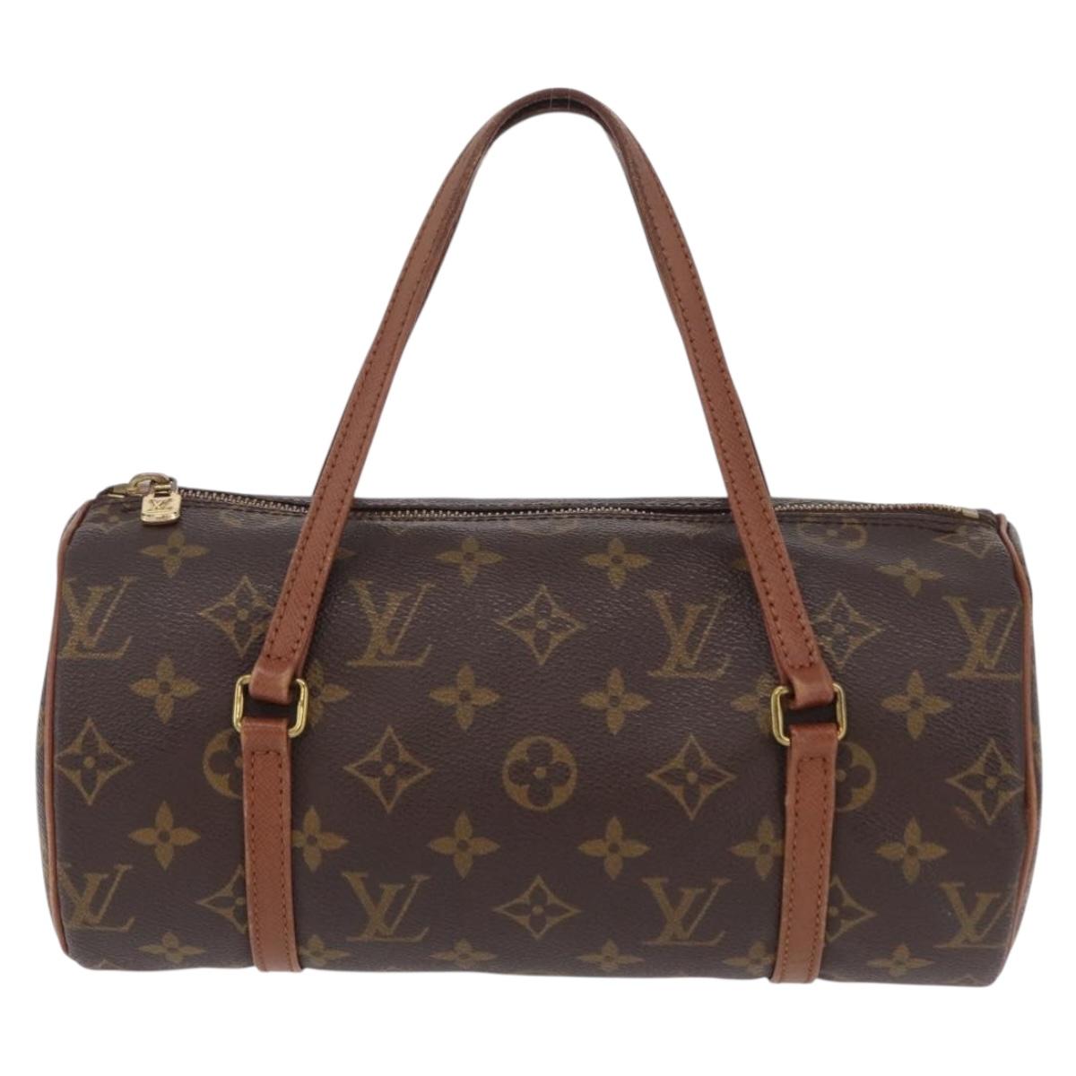 LOUIS VUITTON Monogram Papillon 26 Hand Bag Vintage M51366 LV Auth BA16142