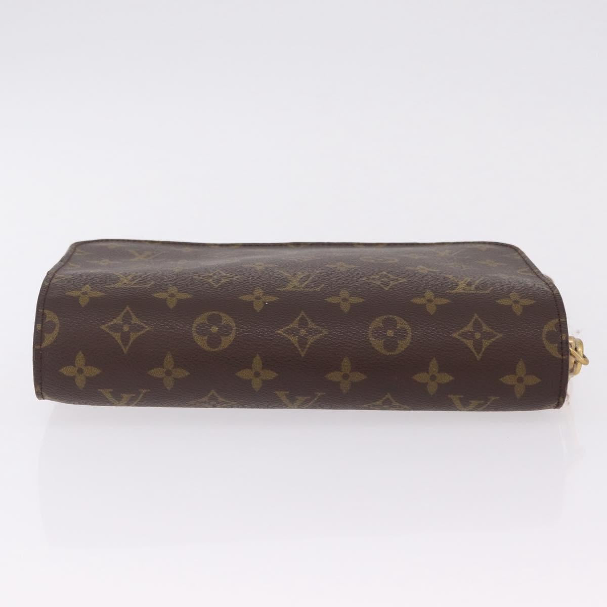 LOUIS VUITTON Monogram Orsay Clutch Bag M51790 LV Auth BA16151