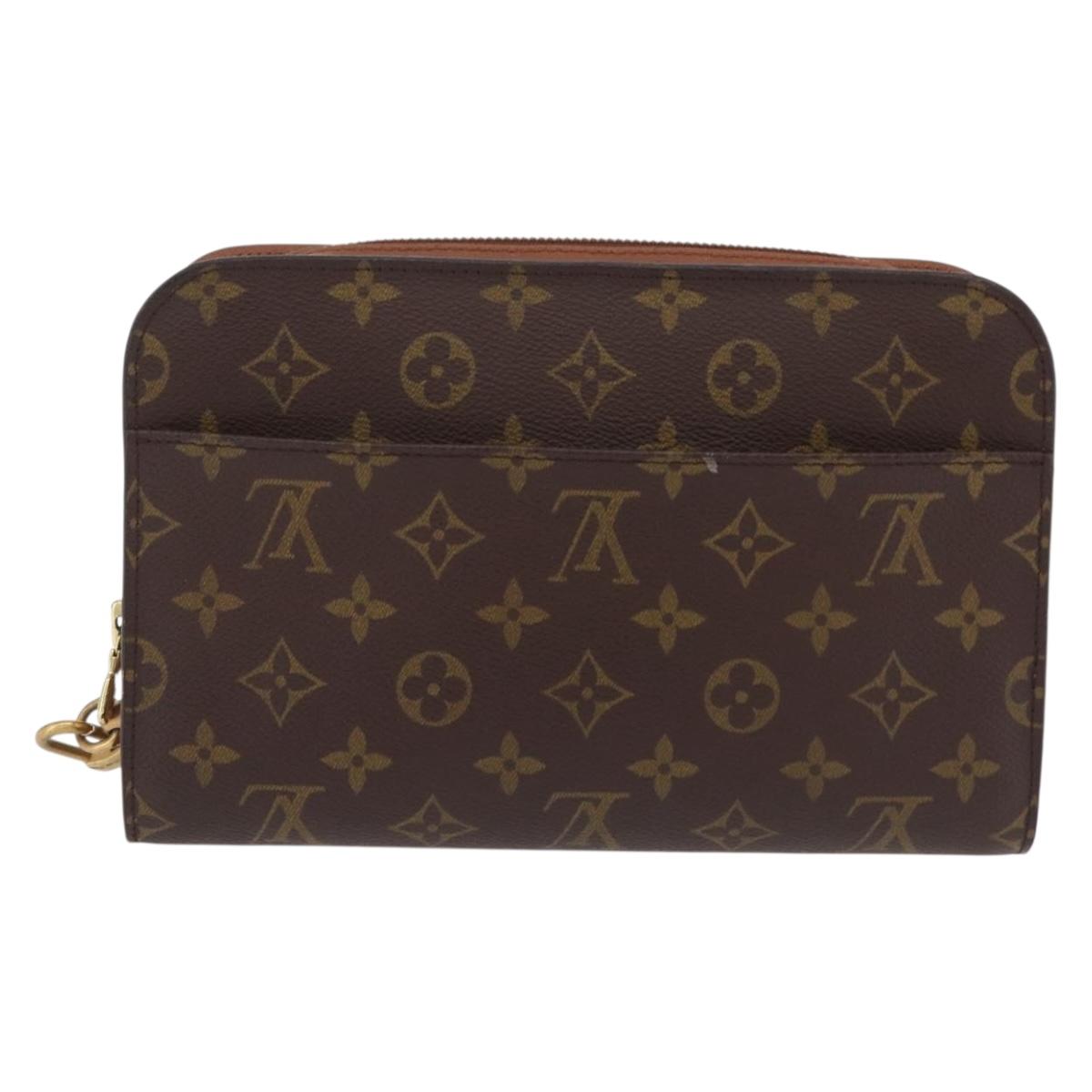 LOUIS VUITTON Monogram Orsay Clutch Bag M51790 LV Auth BA16151