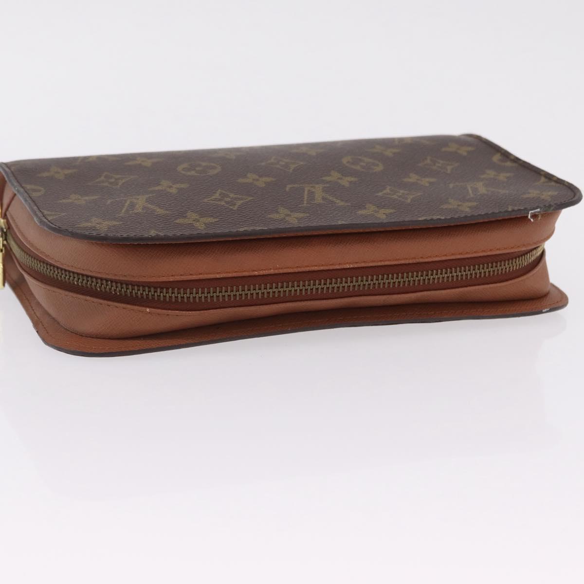 LOUIS VUITTON Monogram Orsay Clutch Bag M51790 LV Auth BA16151