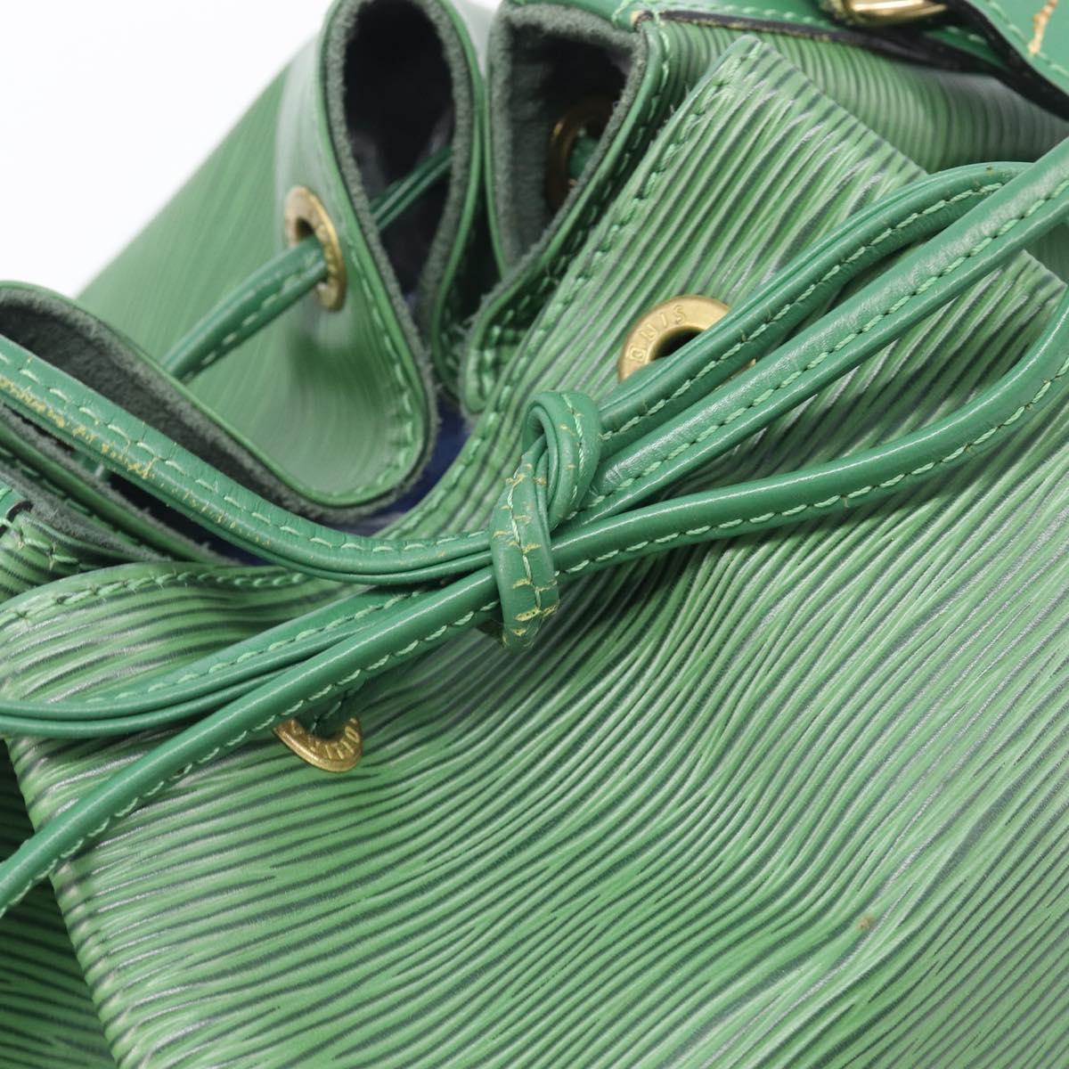 LOUIS VUITTON Epi Petit Noe Shoulder Bag Green M44104 LV Auth BA16162