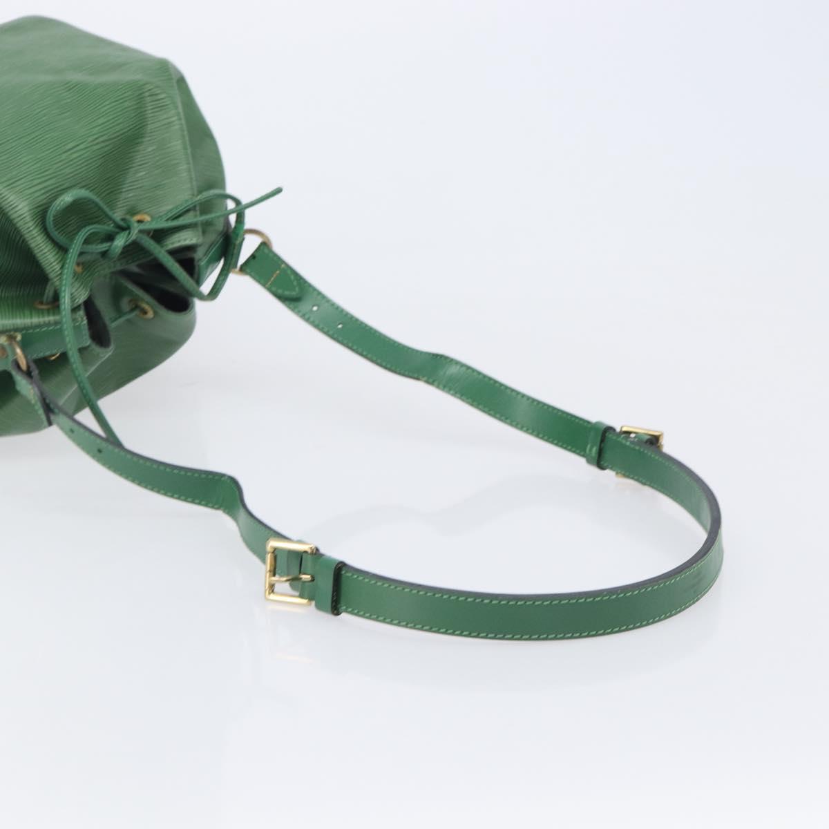LOUIS VUITTON Epi Petit Noe Shoulder Bag Green M44104 LV Auth BA16162