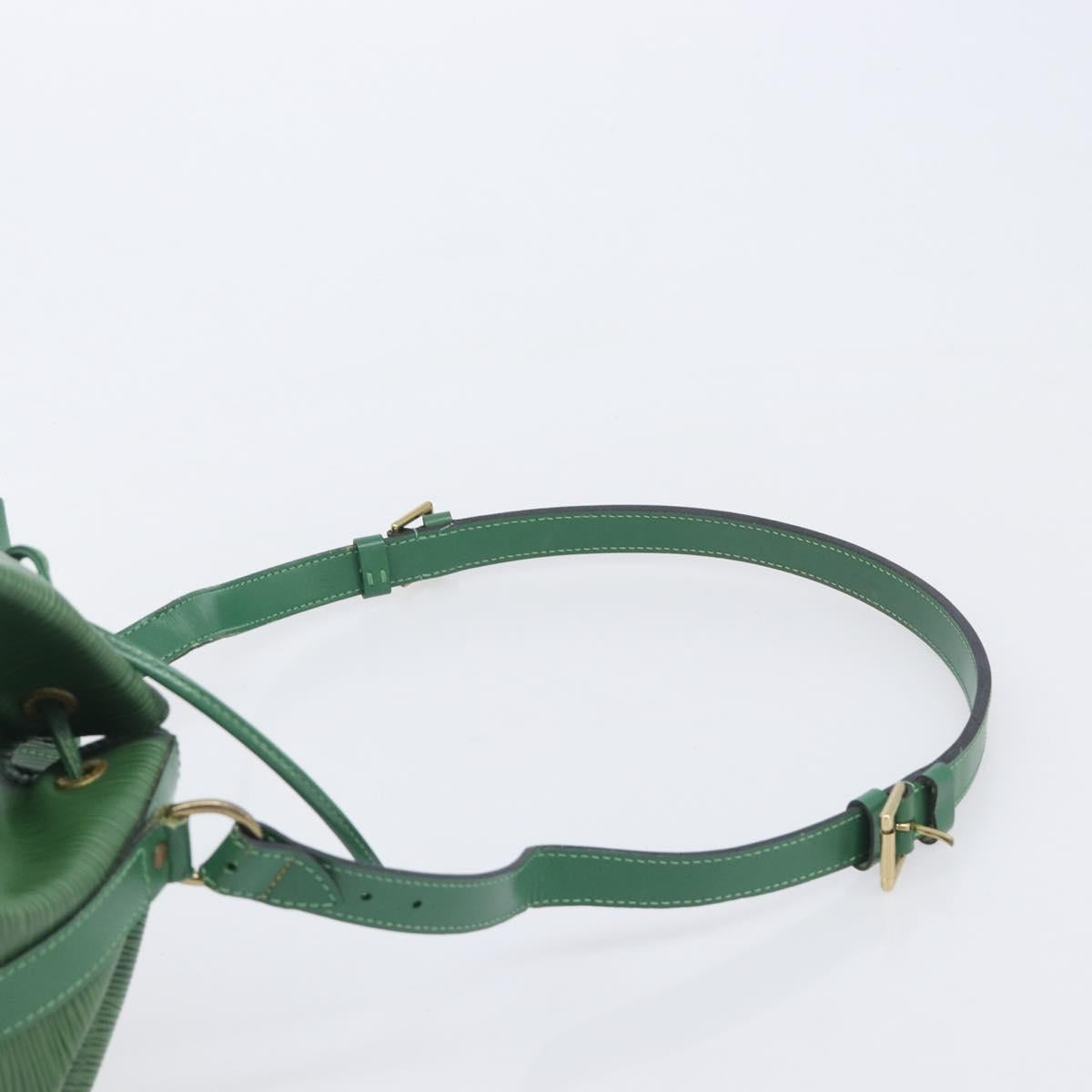 LOUIS VUITTON Epi Petit Noe Shoulder Bag Green M44104 LV Auth BA16162