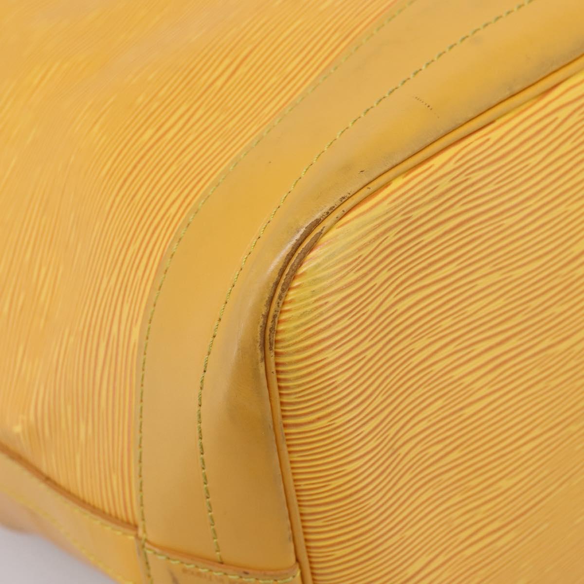 LOUIS VUITTON Epi Noe Shoulder Bag Tassili Yellow M44009 LV Auth BA16173