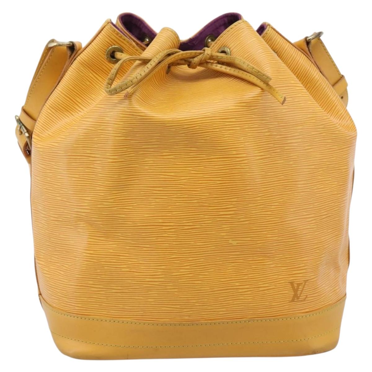 LOUIS VUITTON Epi Noe Shoulder Bag Tassili Yellow M44009 LV Auth BA16173