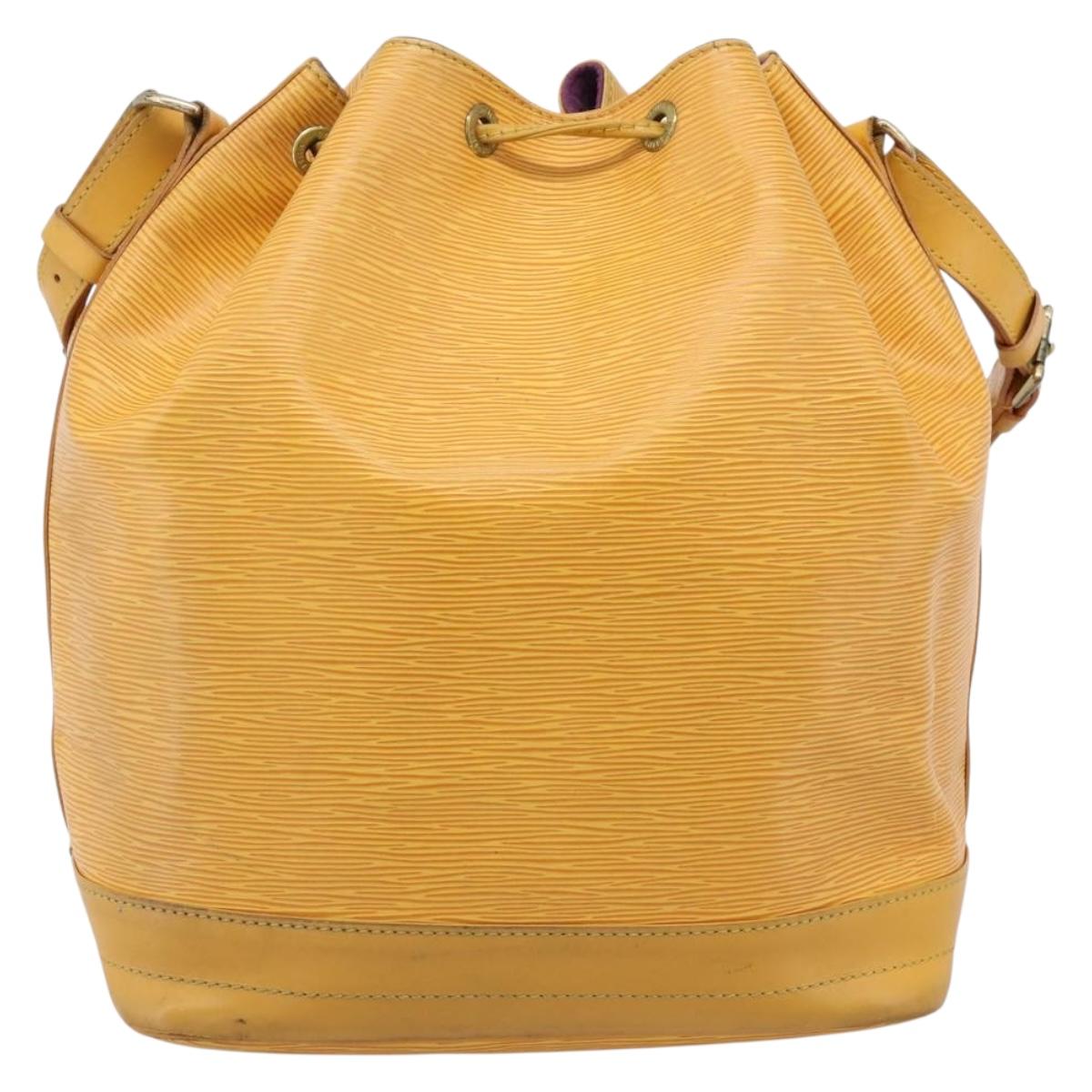 LOUIS VUITTON Epi Noe Shoulder Bag Tassili Yellow M44009 LV Auth BA16173
