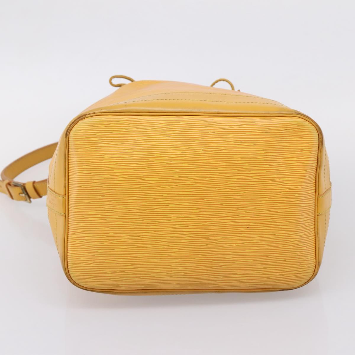 LOUIS VUITTON Epi Noe Shoulder Bag Tassili Yellow M44009 LV Auth BA16173