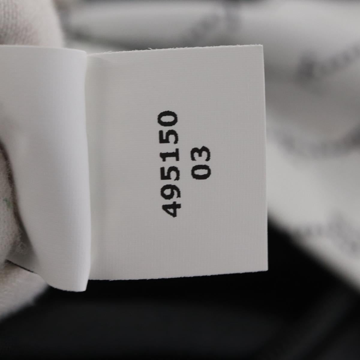 Stella McCartney Backpack Nylon White Black Auth BA16177