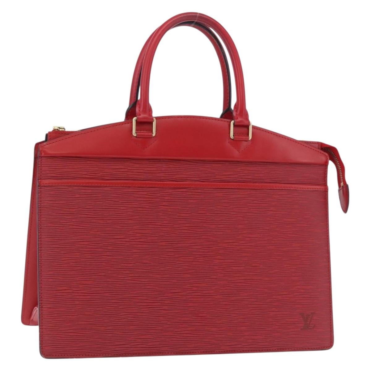 LOUIS VUITTON Epi Riviera Hand Bag Red M48187 LV Auth BA16178