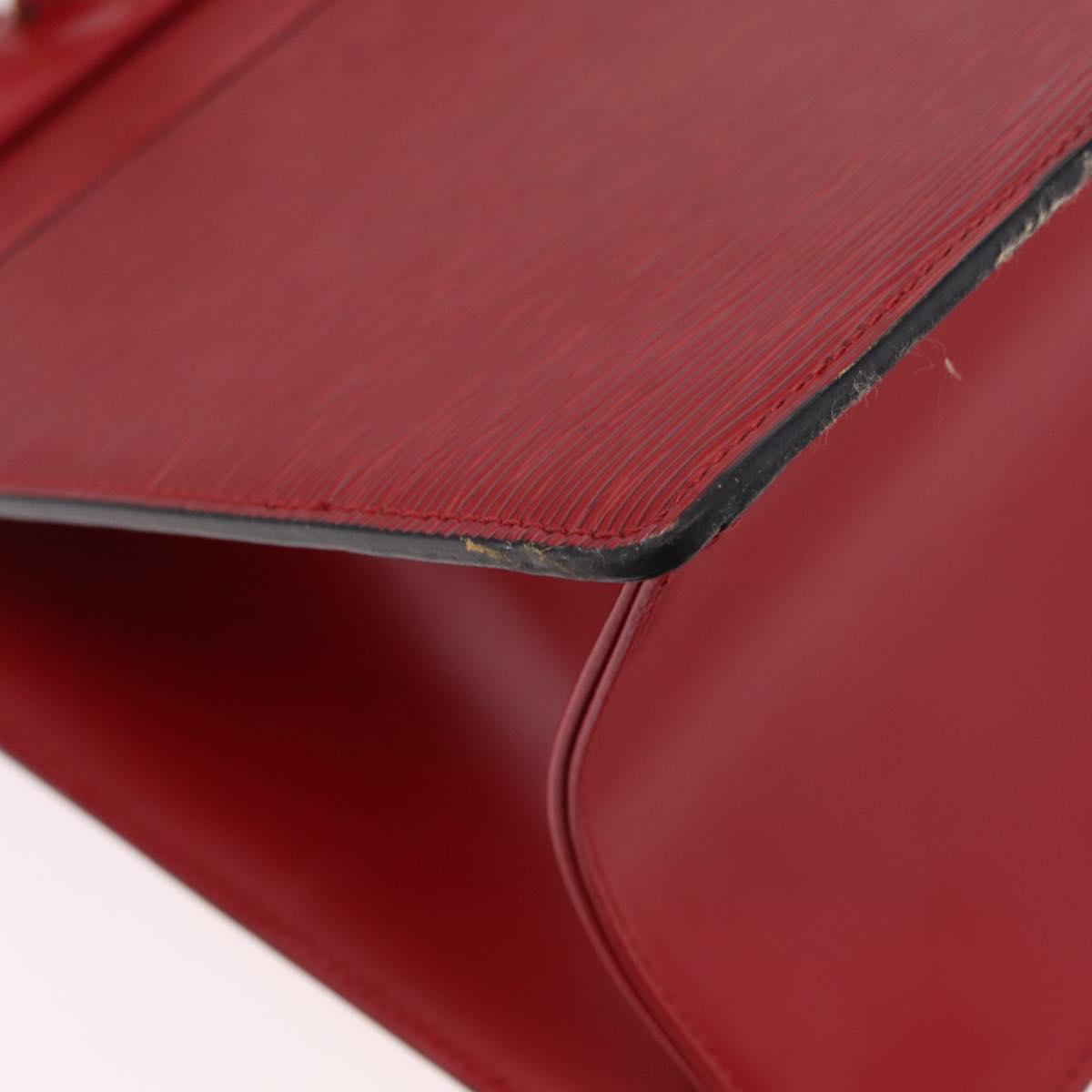 LOUIS VUITTON Epi Riviera Hand Bag Red M48187 LV Auth BA16178