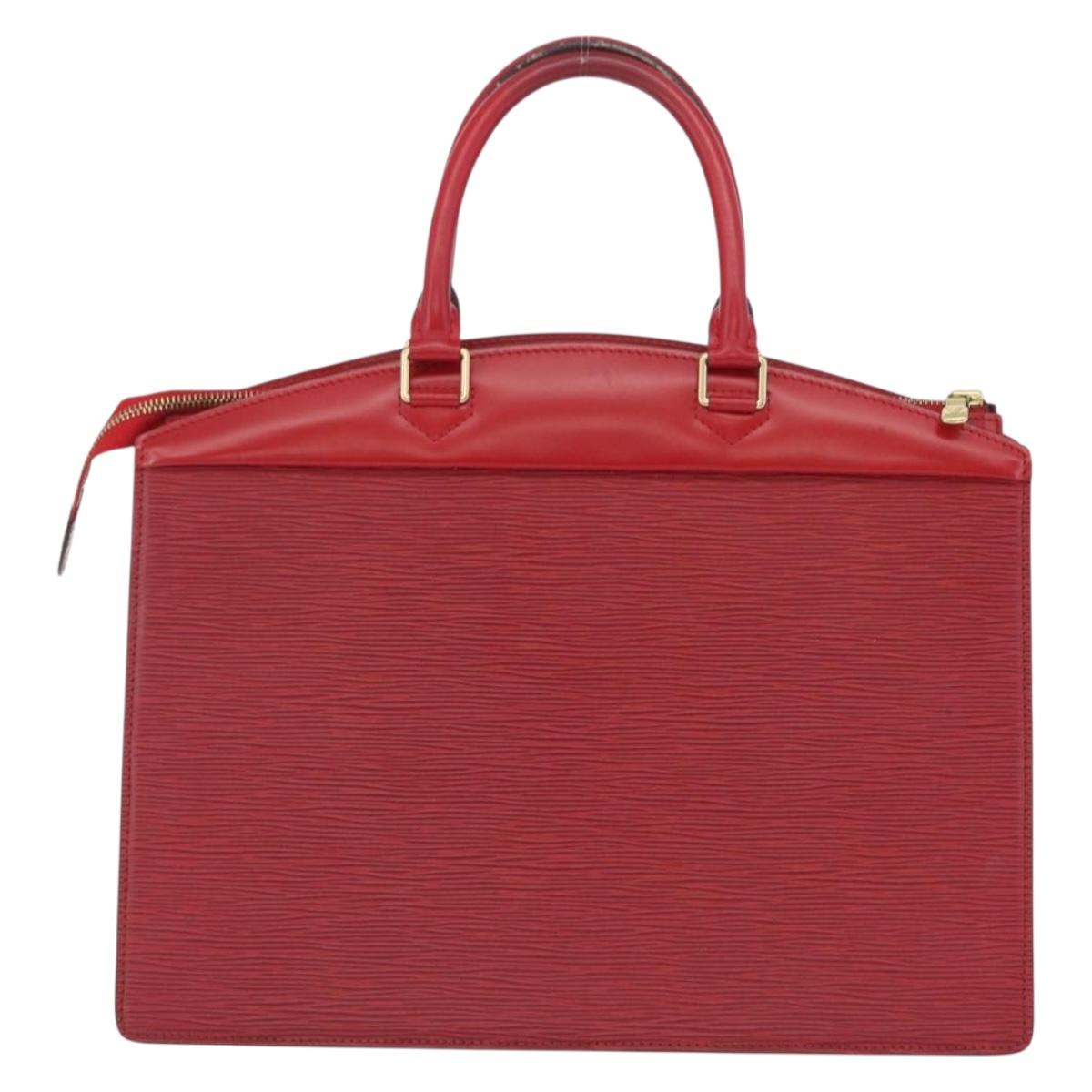 LOUIS VUITTON Epi Riviera Hand Bag Red M48187 LV Auth BA16178
