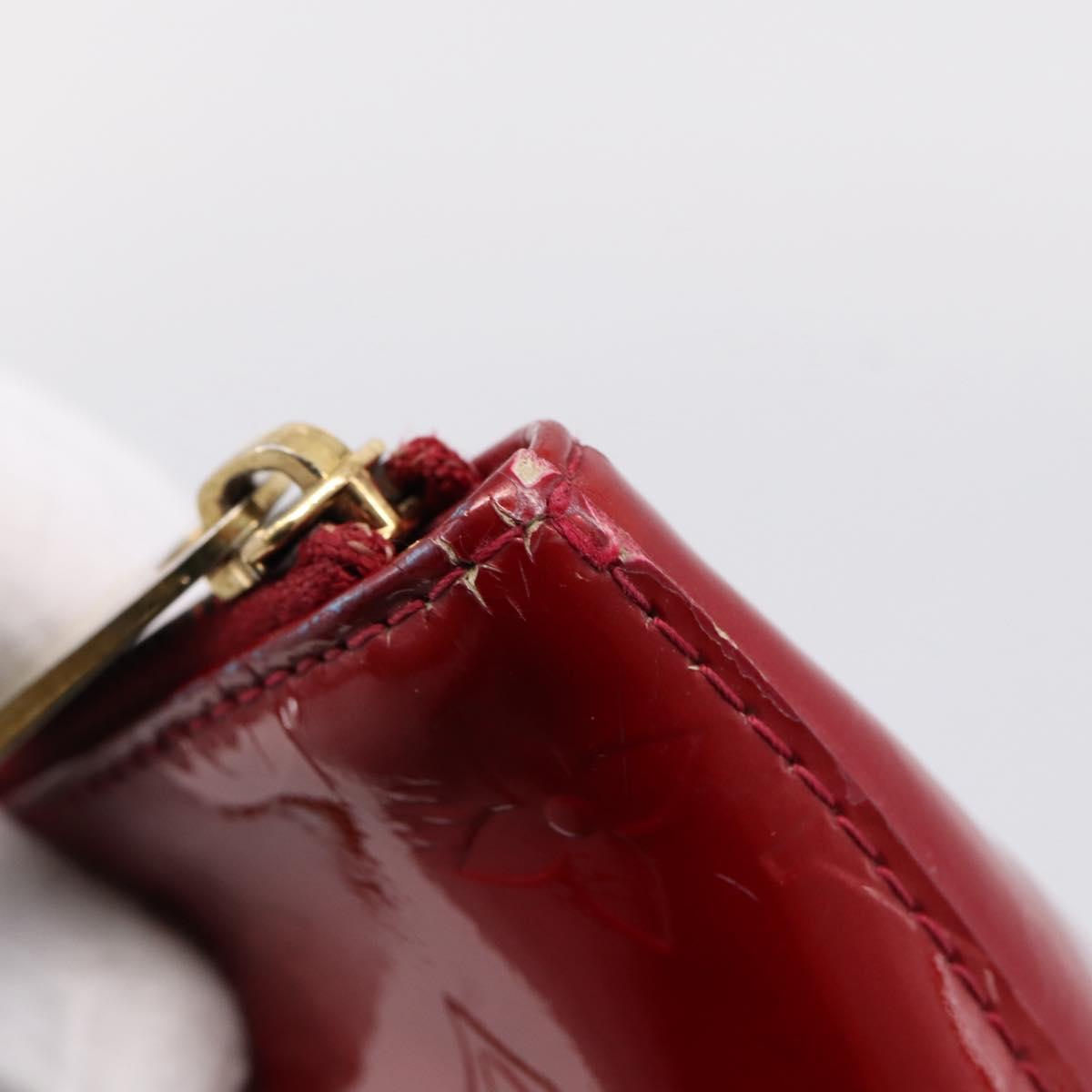 LOUIS VUITTON Monogram Vernis Bellevue PM Pomme D'amour M93583 LV Auth BA16180