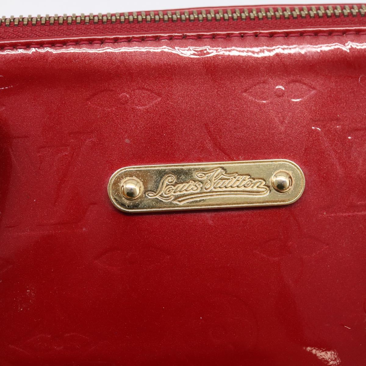 LOUIS VUITTON Monogram Vernis Bellevue PM Pomme D'amour M93583 LV Auth BA16180