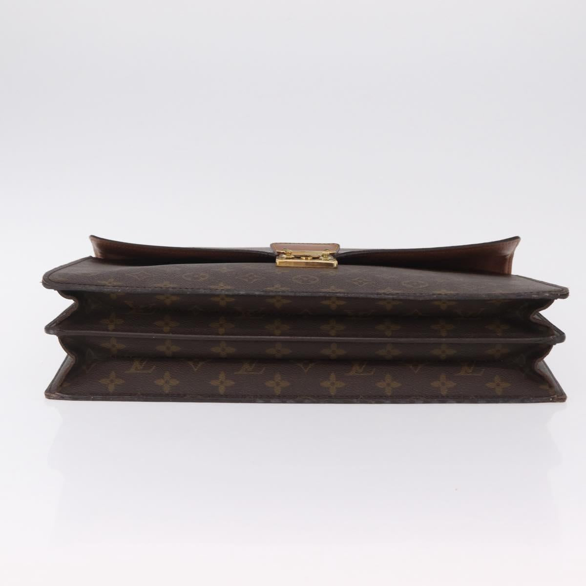 LOUIS VUITTON Monogram Serviette Conseiller Briefcase M53331 LV Auth BA16181