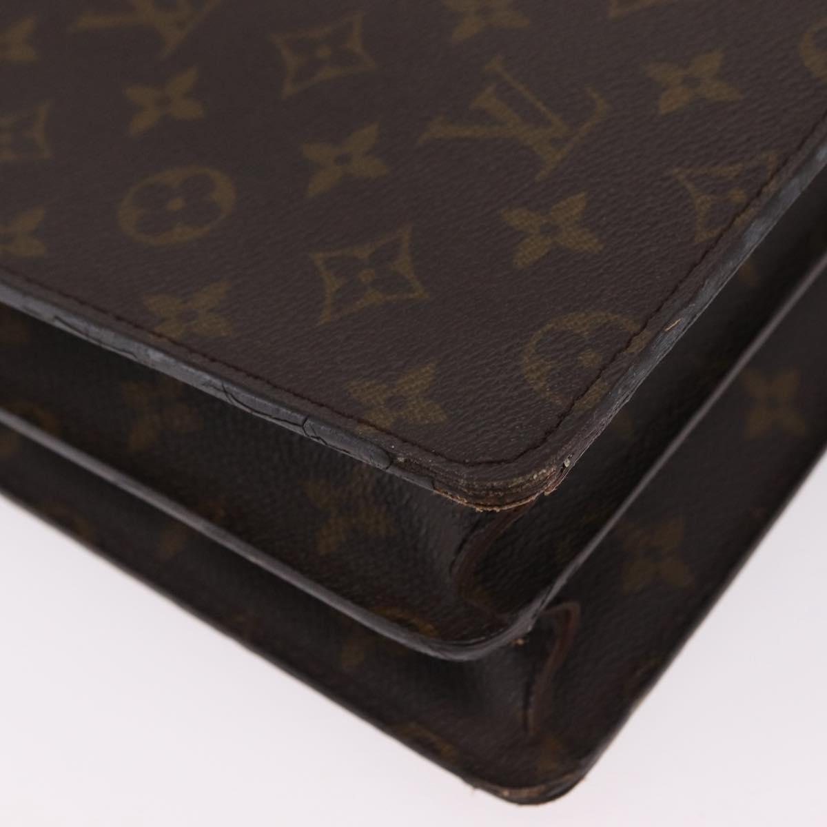LOUIS VUITTON Monogram Serviette Conseiller Briefcase M53331 LV Auth BA16181