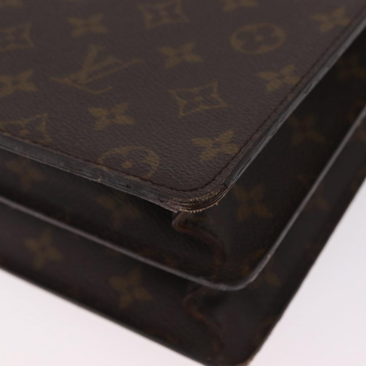 LOUIS VUITTON Monogram Serviette Conseiller Briefcase M53331 LV Auth BA16181