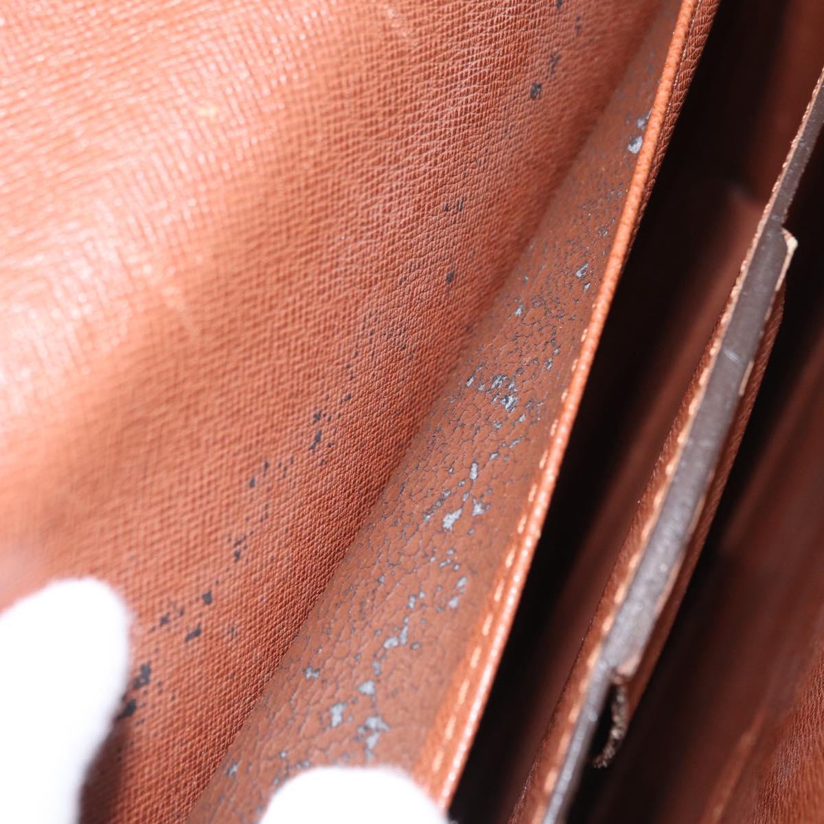 LOUIS VUITTON Monogram Serviette Conseiller Briefcase M53331 LV Auth BA16181