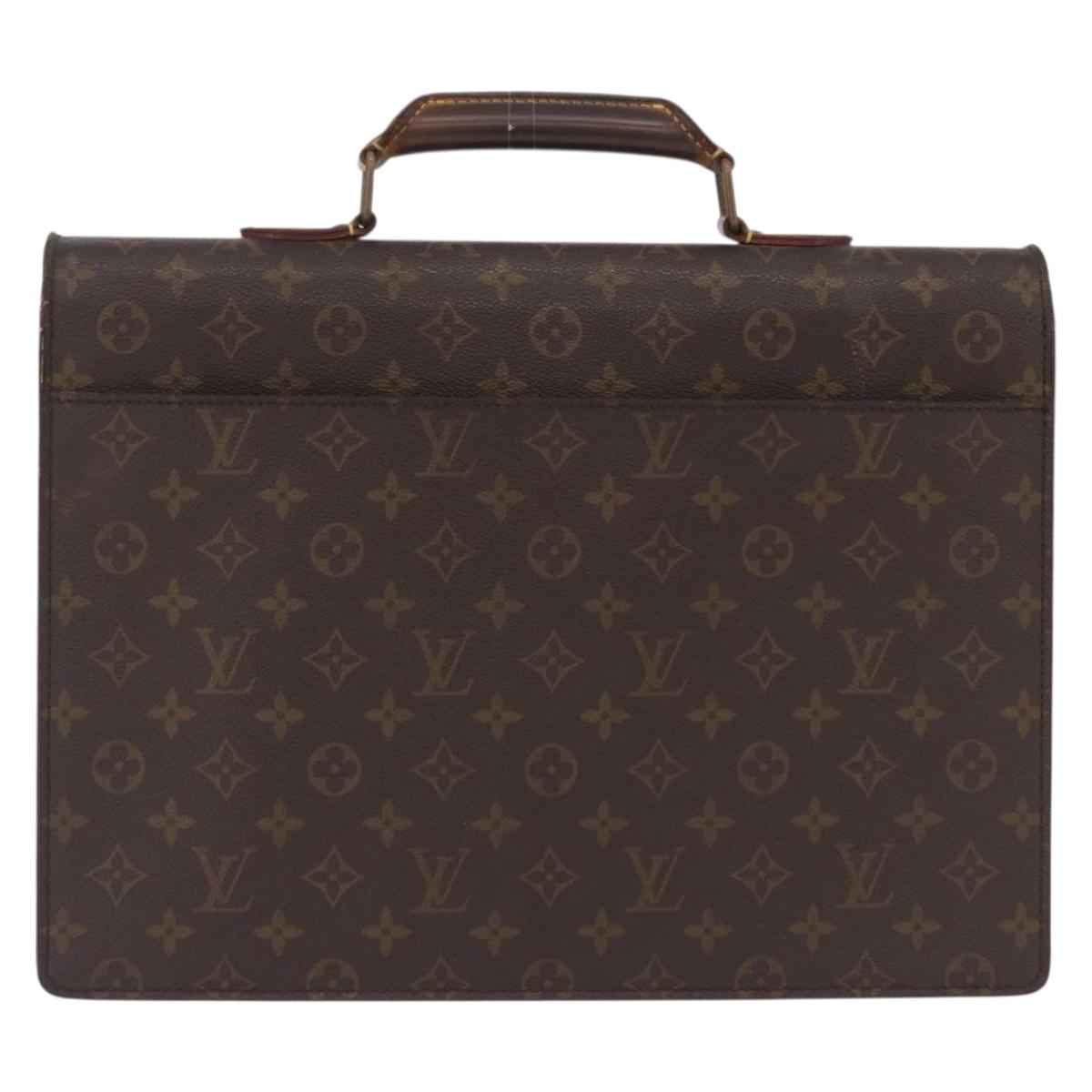 LOUIS VUITTON Monogram Serviette Conseiller Briefcase M53331 LV Auth BA16181