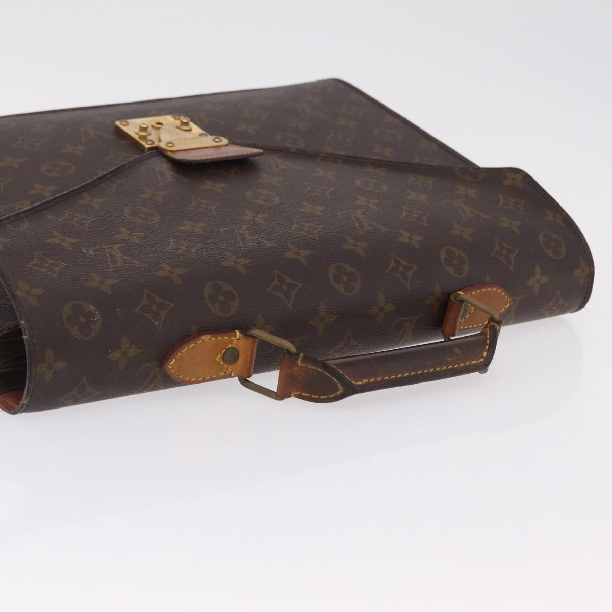 LOUIS VUITTON Monogram Serviette Conseiller Briefcase M53331 LV Auth BA16181