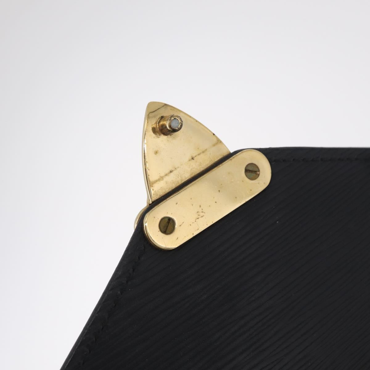 LOUIS VUITTON Epi Serviette Conseiller Briefcase Black M54422 LV Auth BA16182