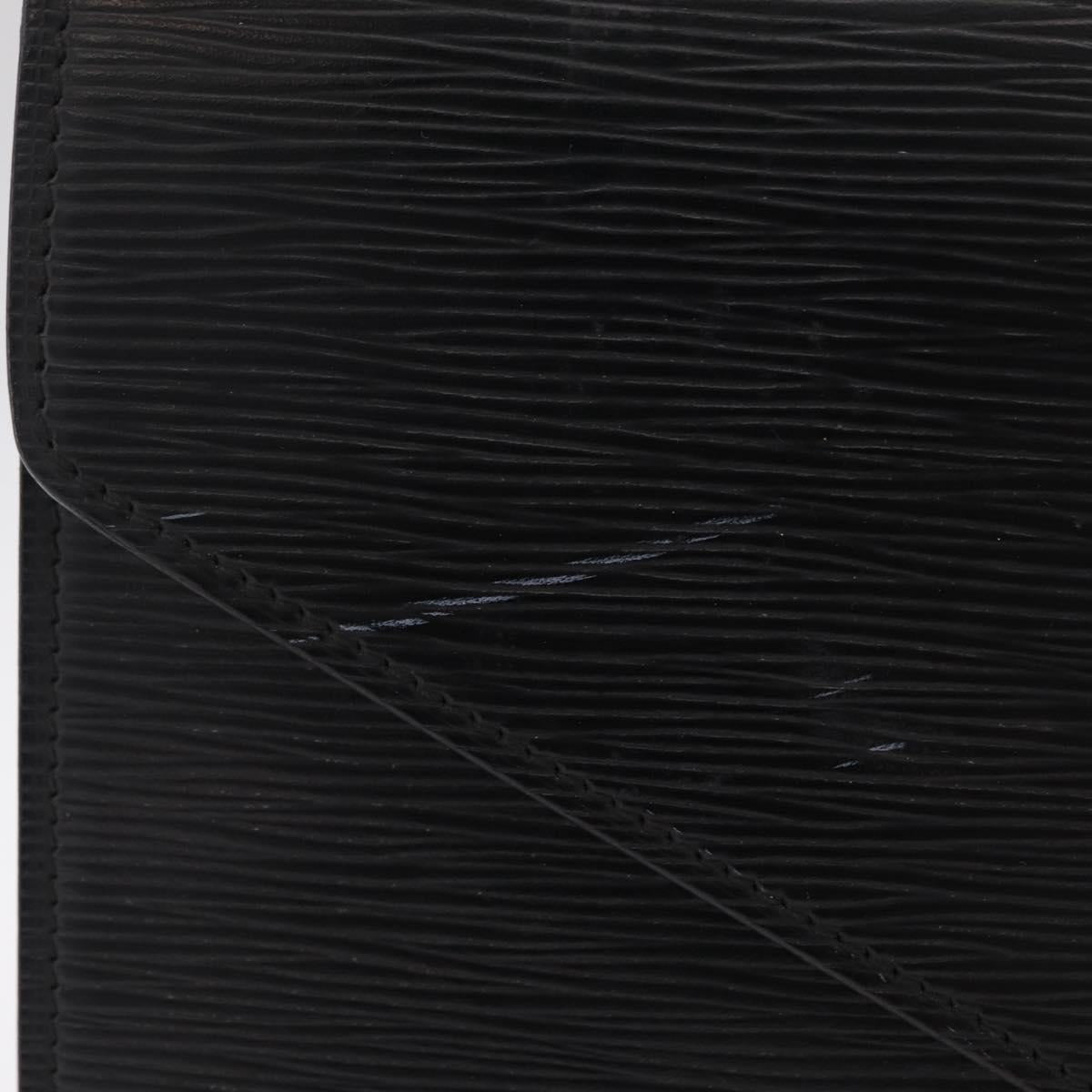 LOUIS VUITTON Epi Serviette Conseiller Briefcase Black M54422 LV Auth BA16182