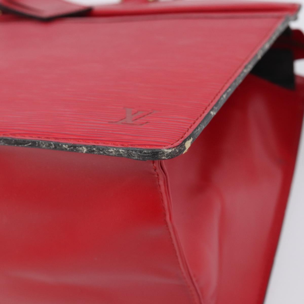 LOUIS VUITTON Epi Riviera Hand Bag Red M48187 LV Auth BA16186