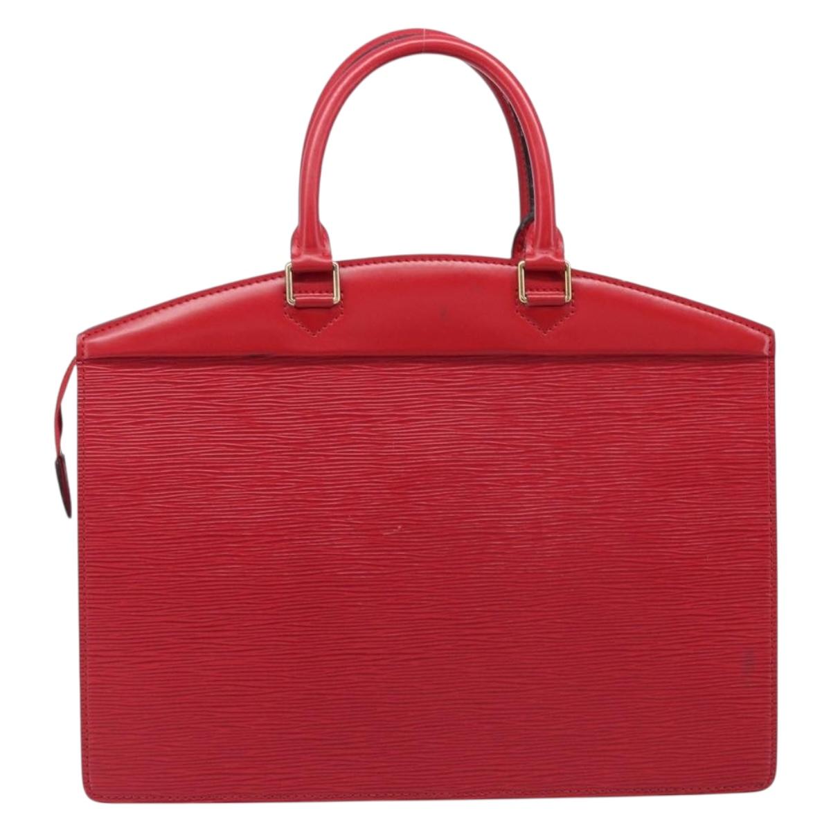 LOUIS VUITTON Epi Riviera Hand Bag Red M48187 LV Auth BA16186