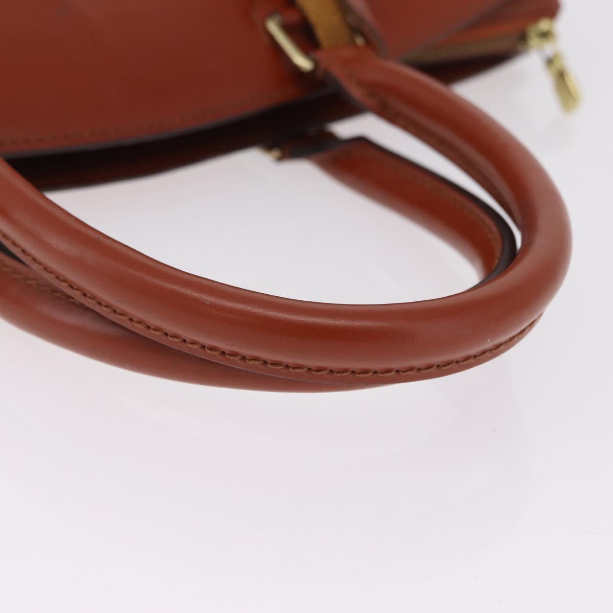 LOUIS VUITTON Epi Riviera Hand Bag Brown M48183 LV Auth BA16187