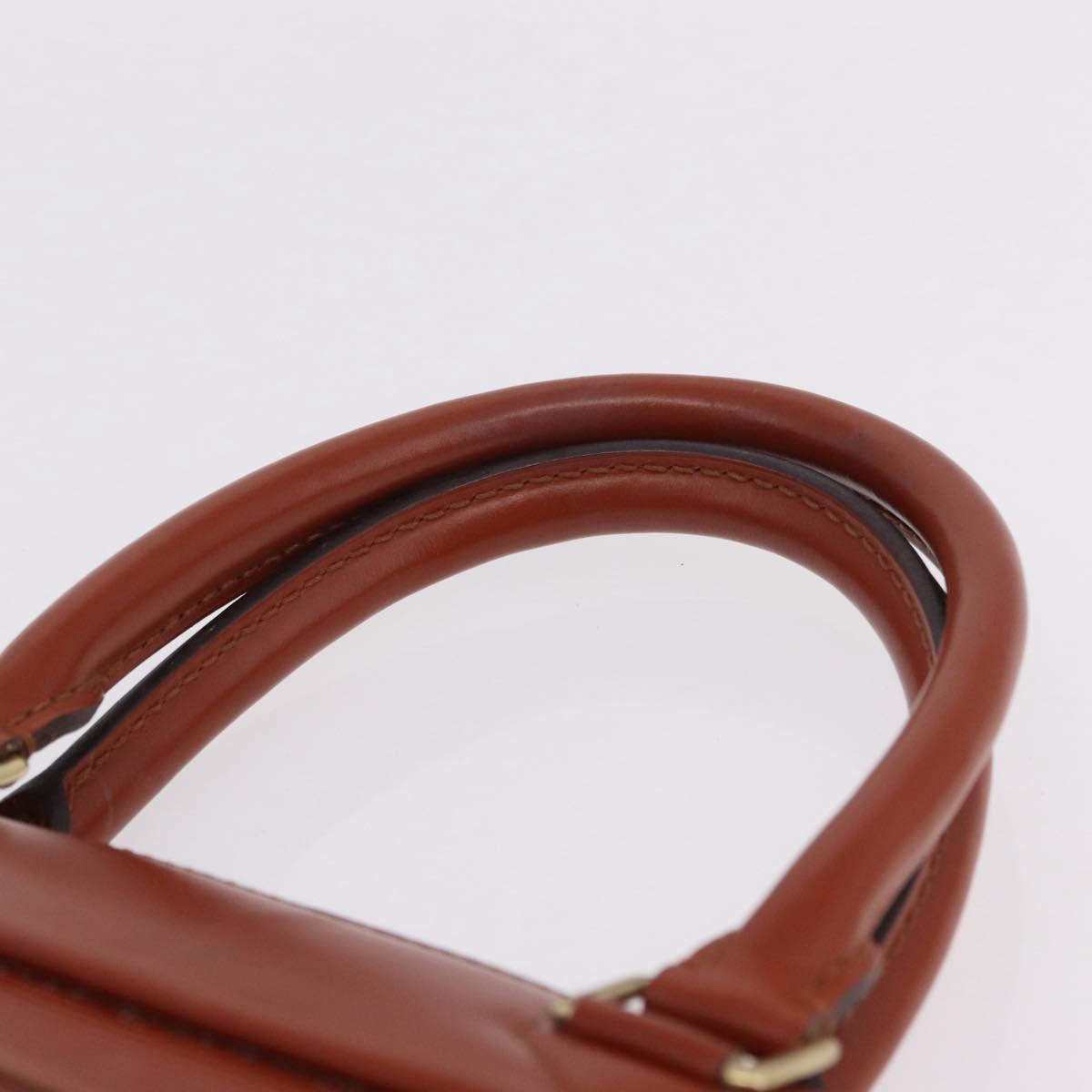 LOUIS VUITTON Epi Riviera Hand Bag Brown M48183 LV Auth BA16187