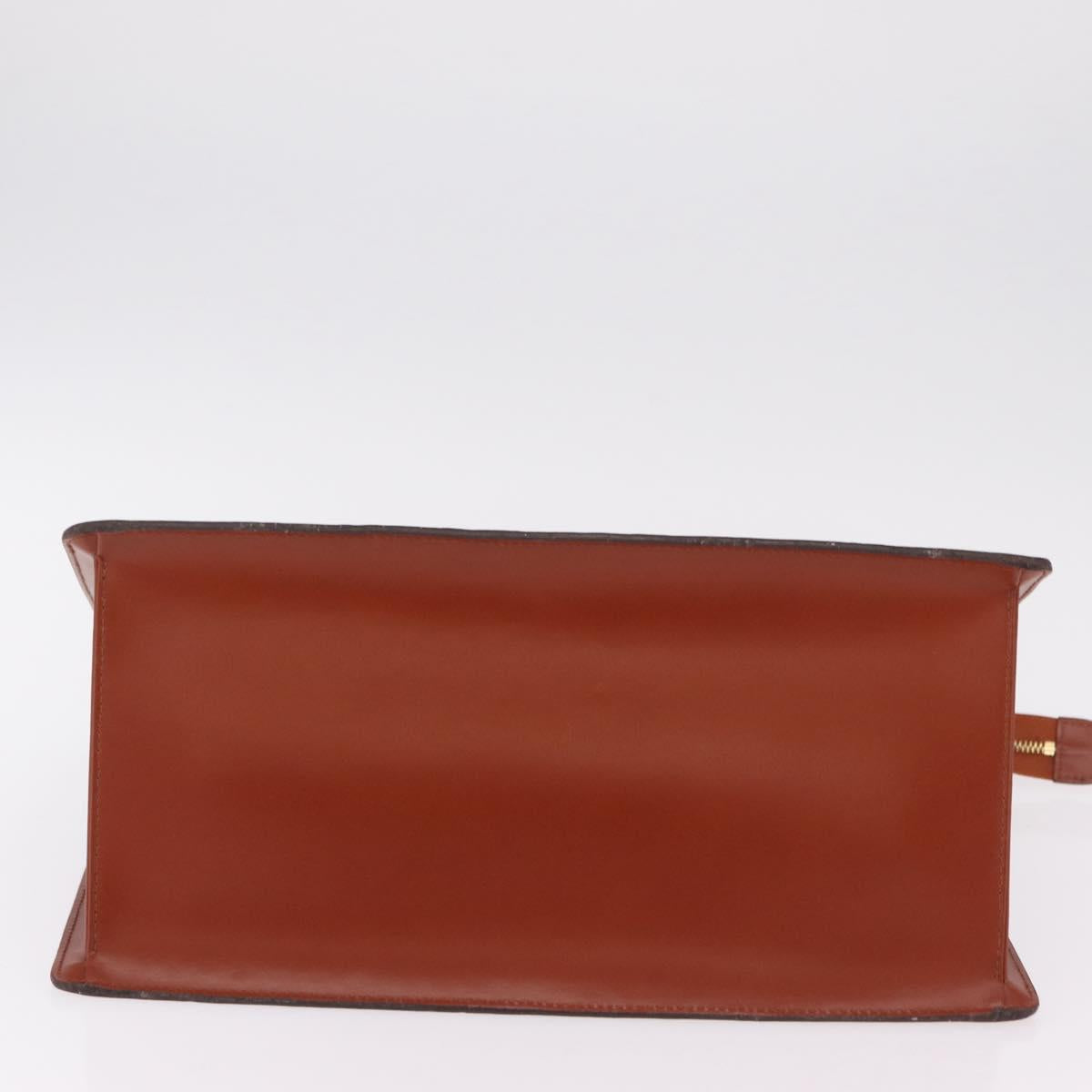 LOUIS VUITTON Epi Riviera Hand Bag Brown M48183 LV Auth BA16187