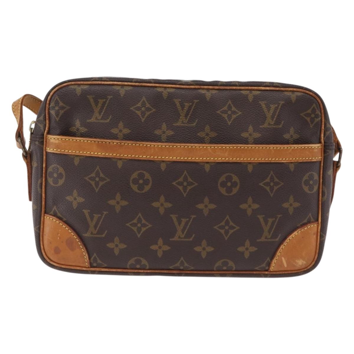 LOUIS VUITTON Monogram Trocadero 27 Shoulder Bag M51274 LV Auth BA16188