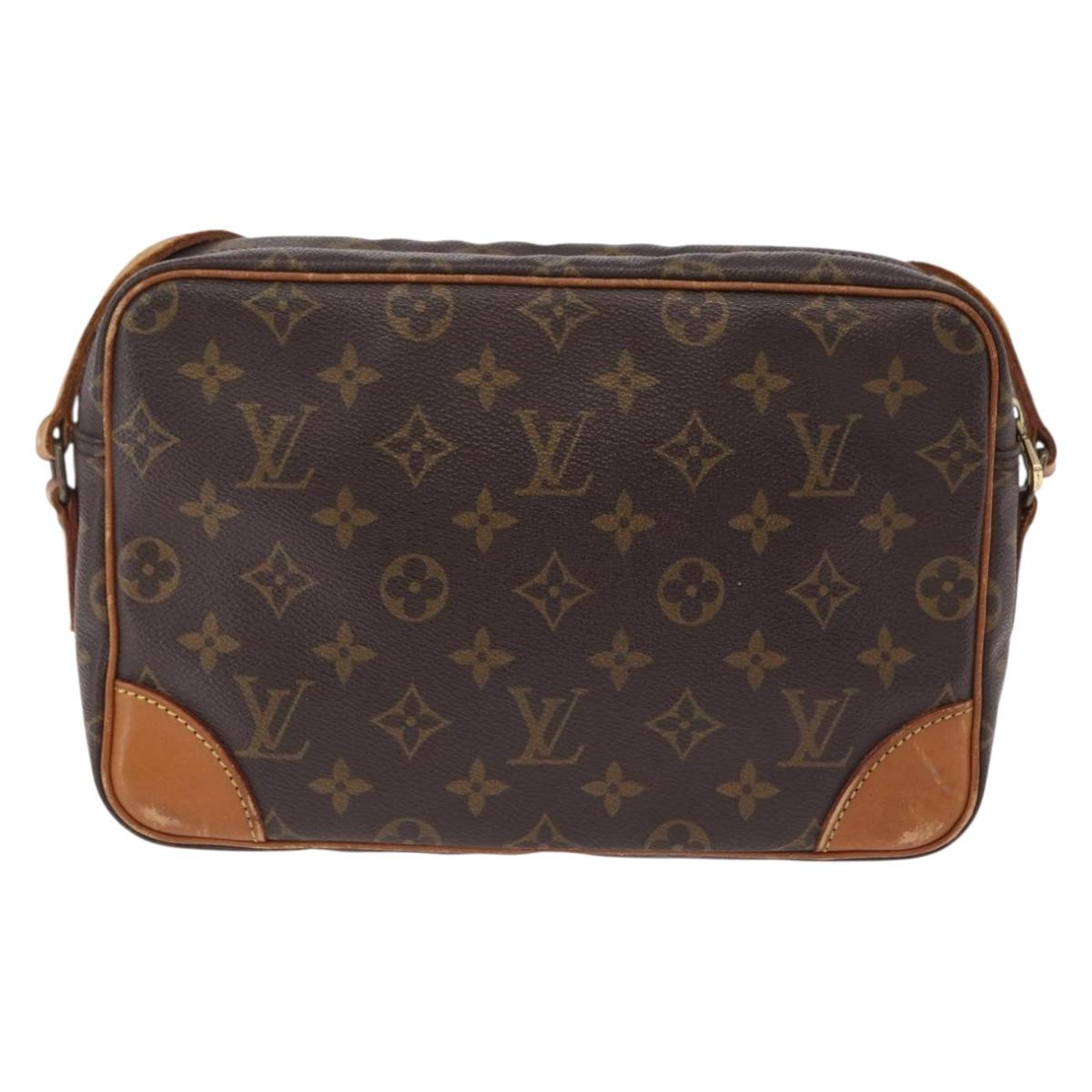 LOUIS VUITTON Monogram Trocadero 27 Shoulder Bag M51274 LV Auth BA16188