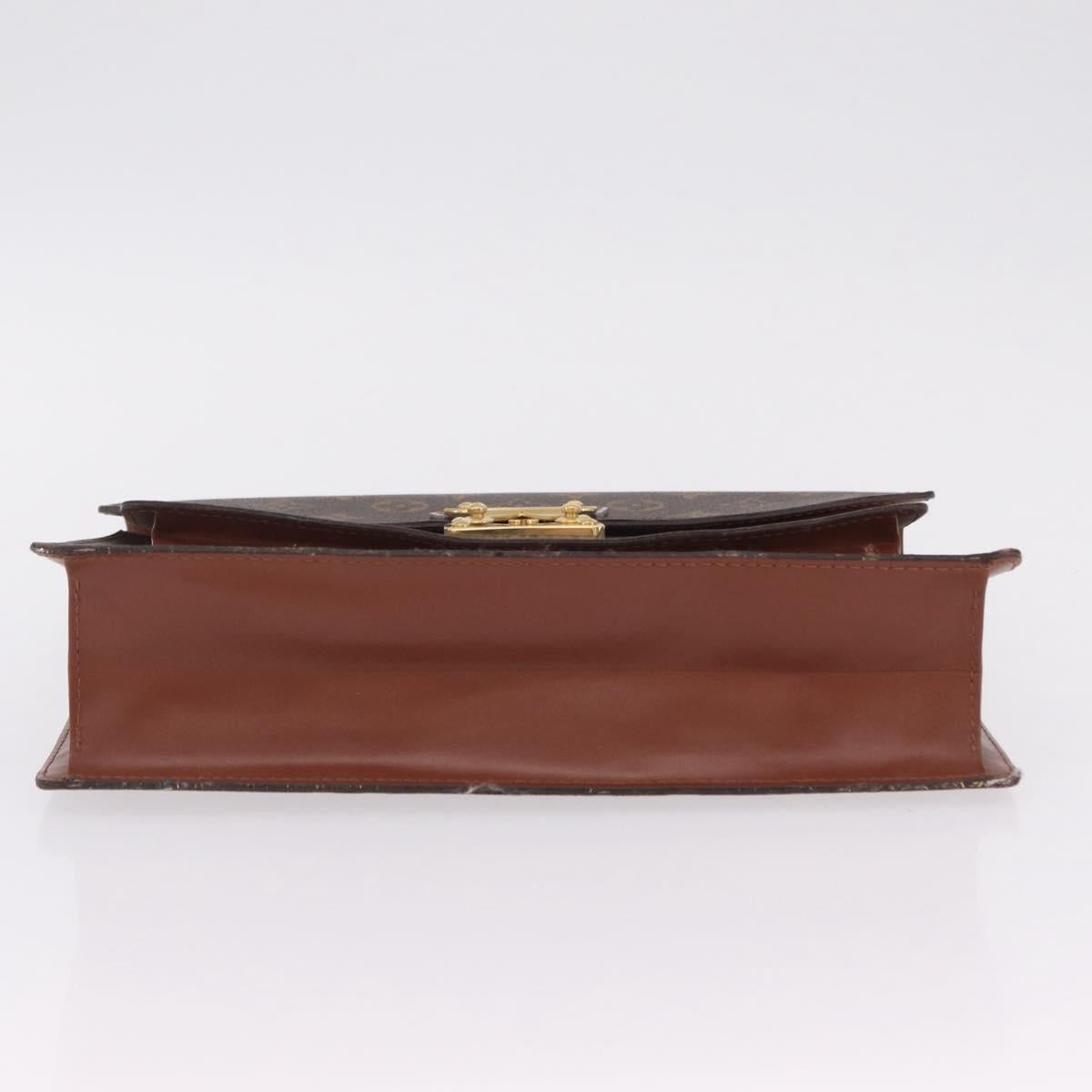 LOUIS VUITTON Monogram Monceau Hand Bag 2way M51185 LV Auth BA16191